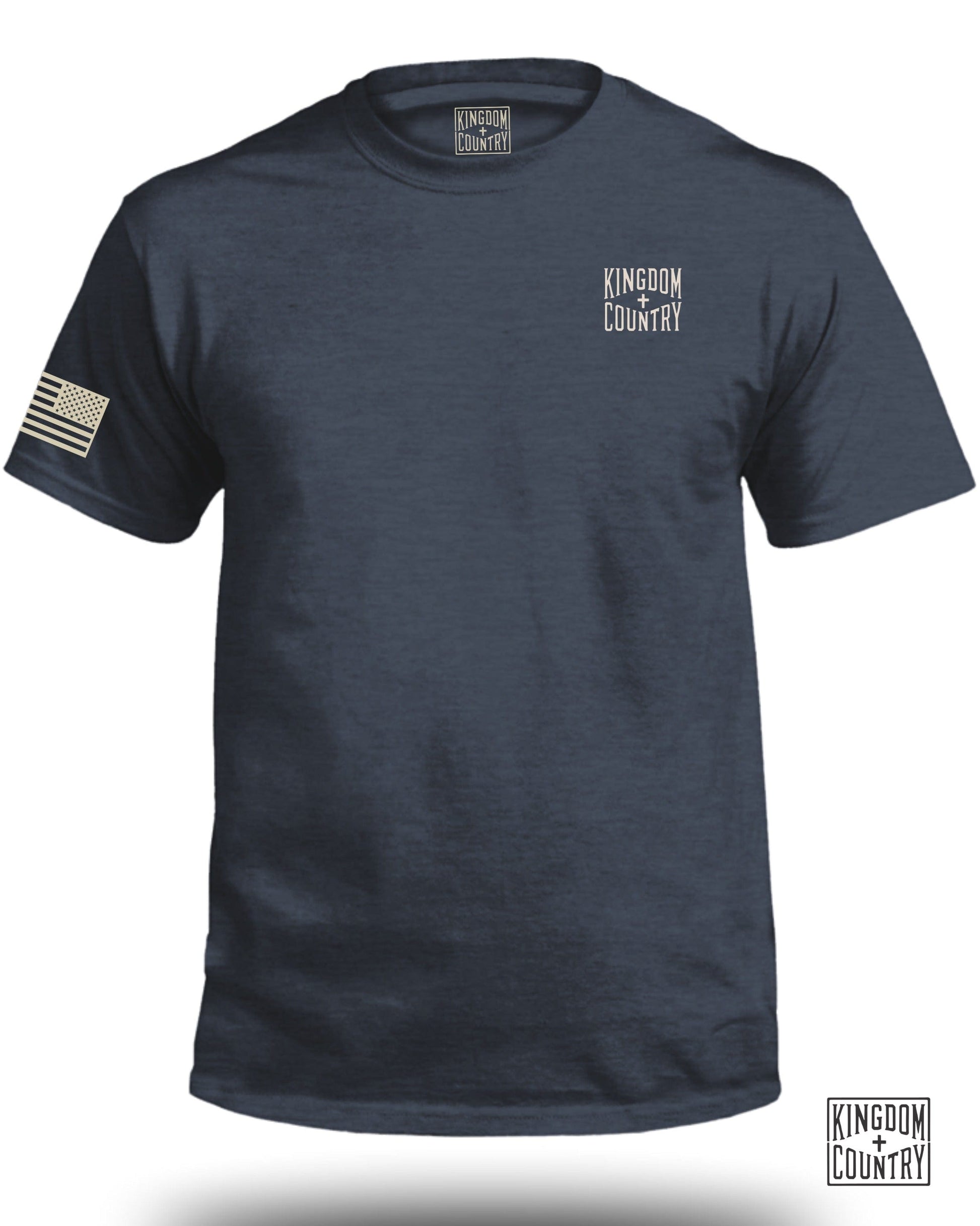 Kingdom Country Patriotic Navy Blue T-Shirt product type
