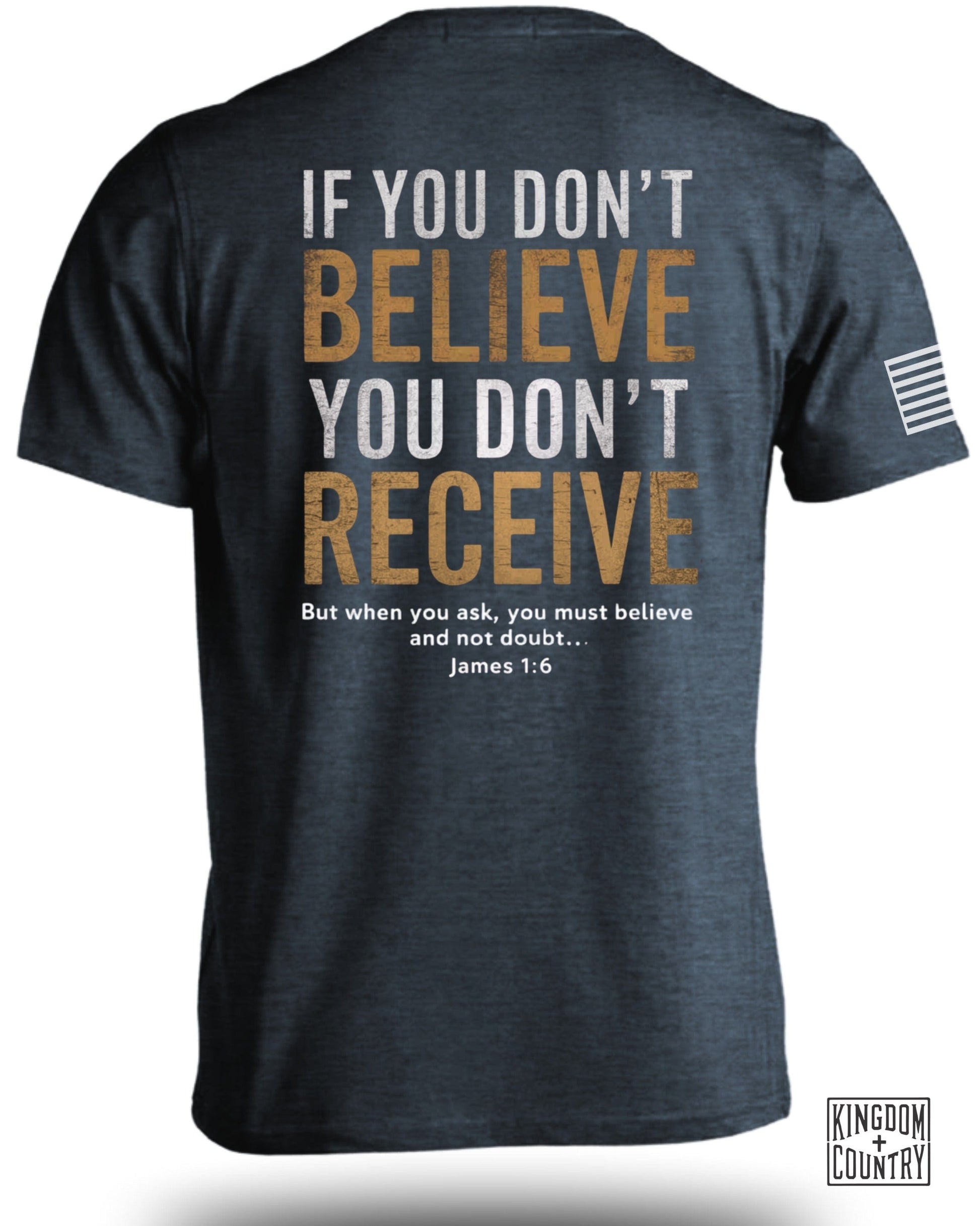 Believe and Receive Faith Quote T-shirt product
