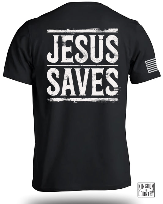JESUS SAVES Patriotic Design Shirt product