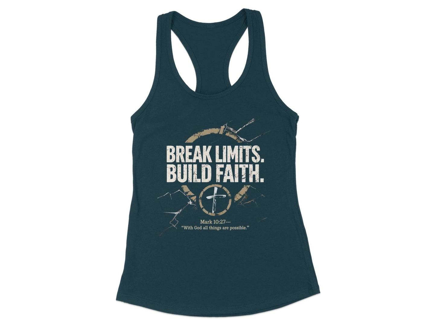 Break Limits Build Faith Mark 10 27 Tank Top product type