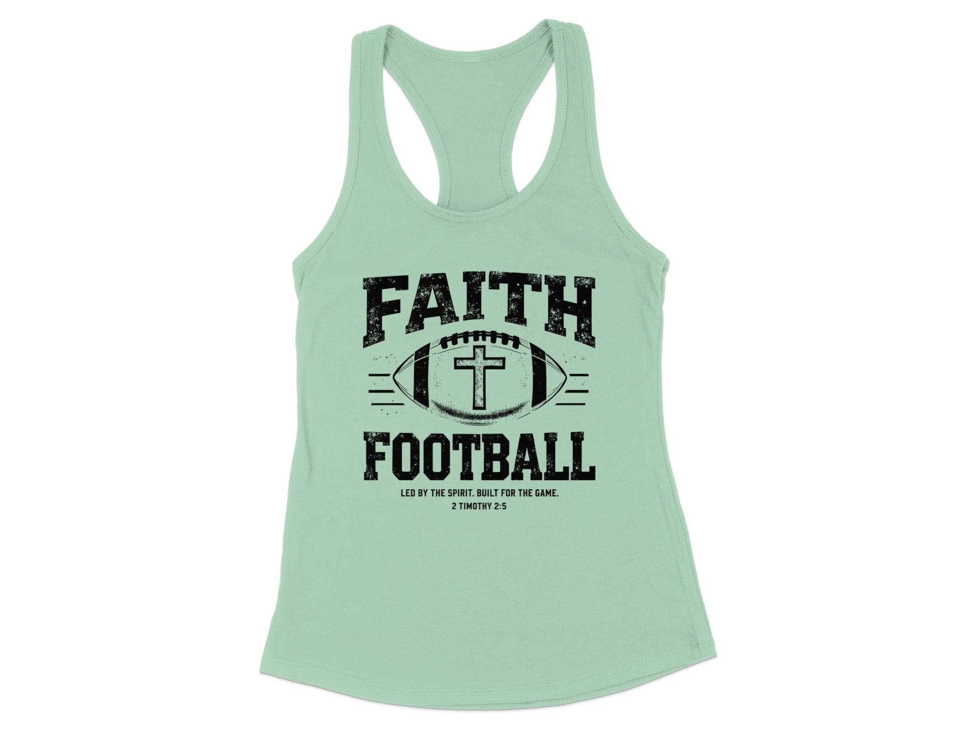 Faith Football Graphic Tank Top product type