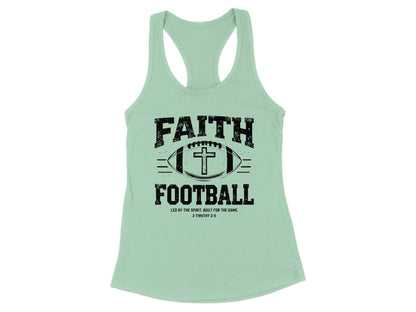 Faith Football Graphic Tank Top product type