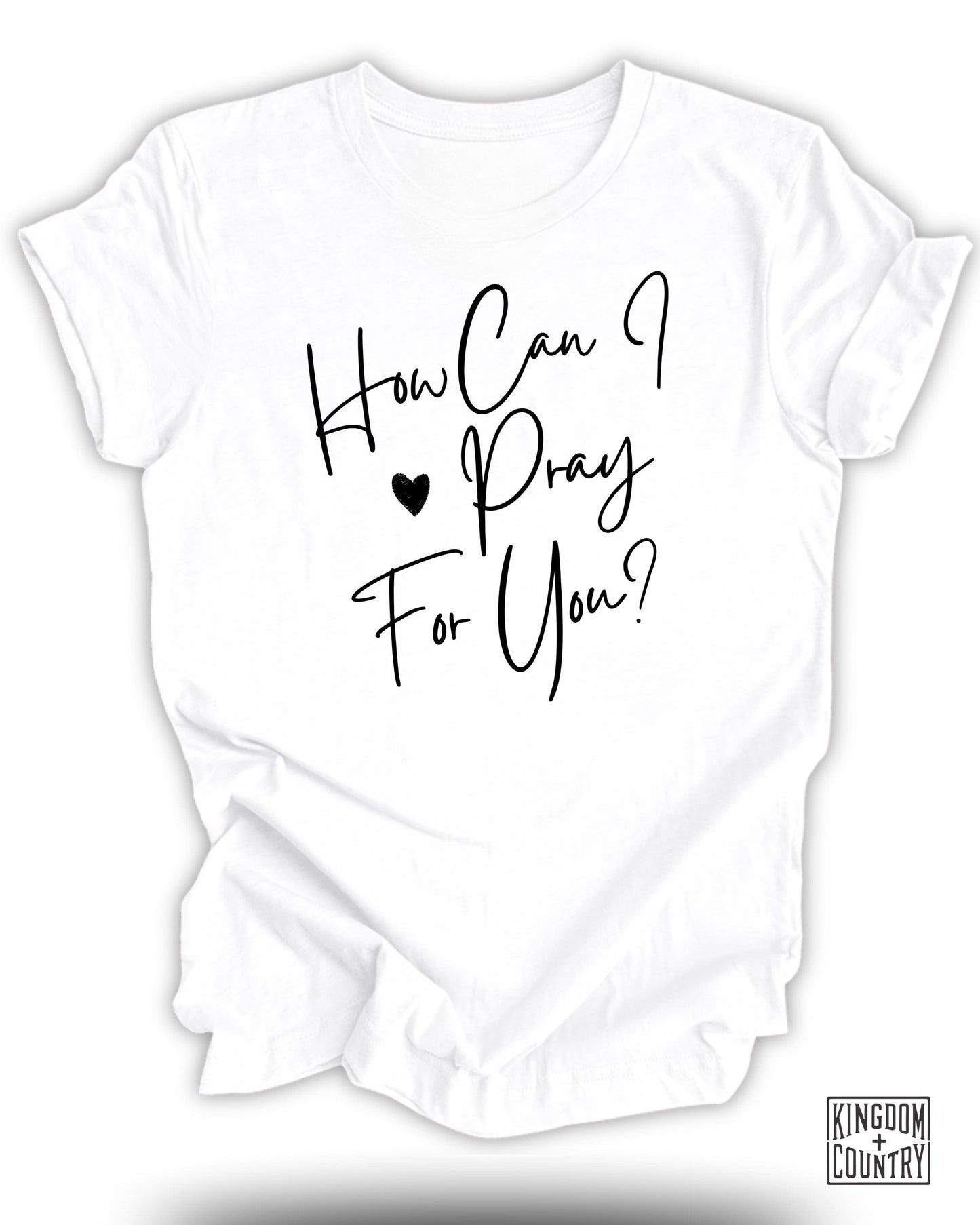 How Can I Pray For You Quote Unisex T-shirt product