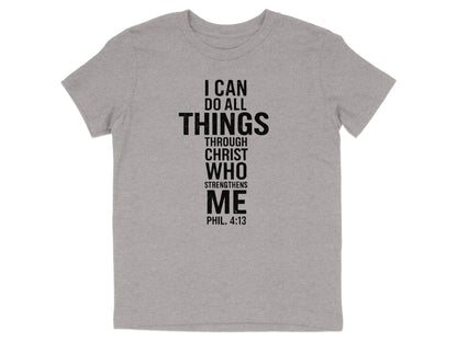 I Can Do All Things Philippians 4:13 Graphic T-shirt