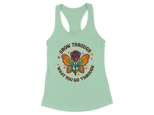 Grow Through What You Go Through Tank Top product type