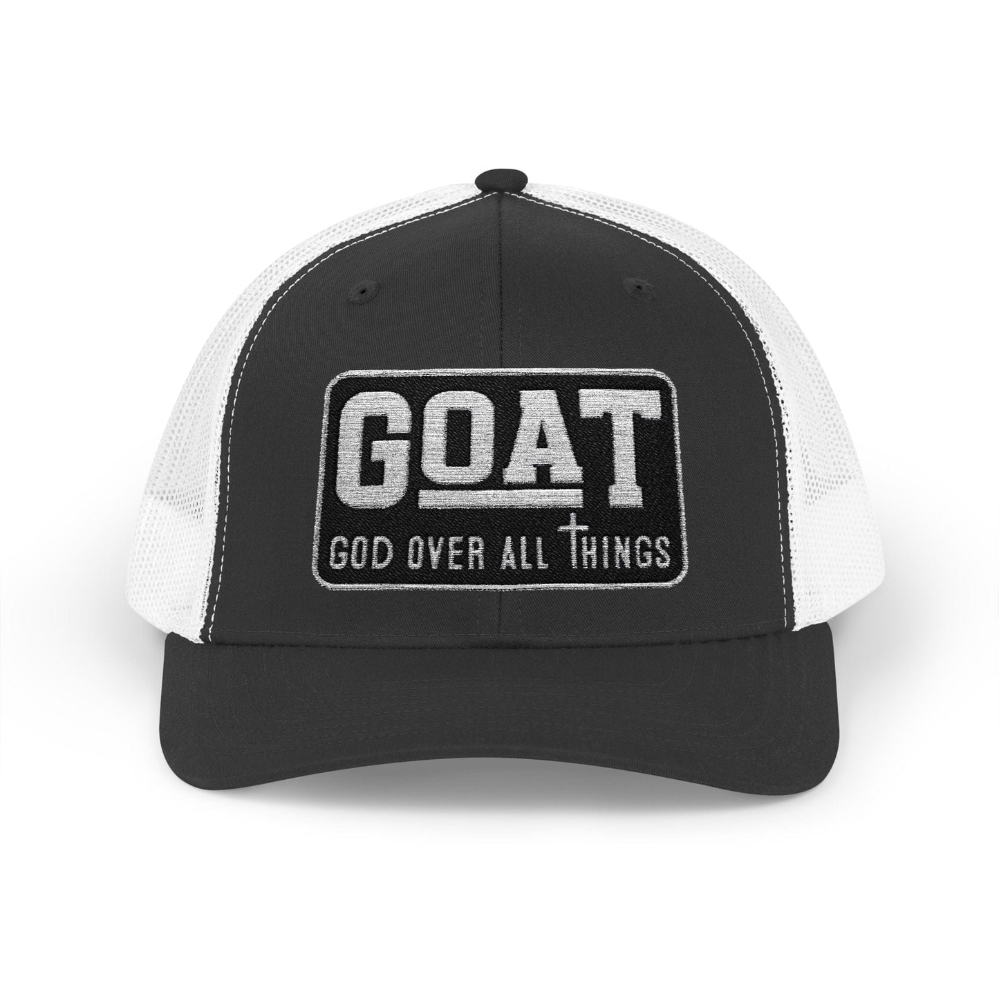 GOAT-God Over All Things Snapback Trucker Cap