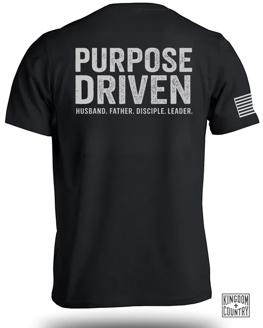 Purpose Driven T-shirt Husband Father Disciple Leader product