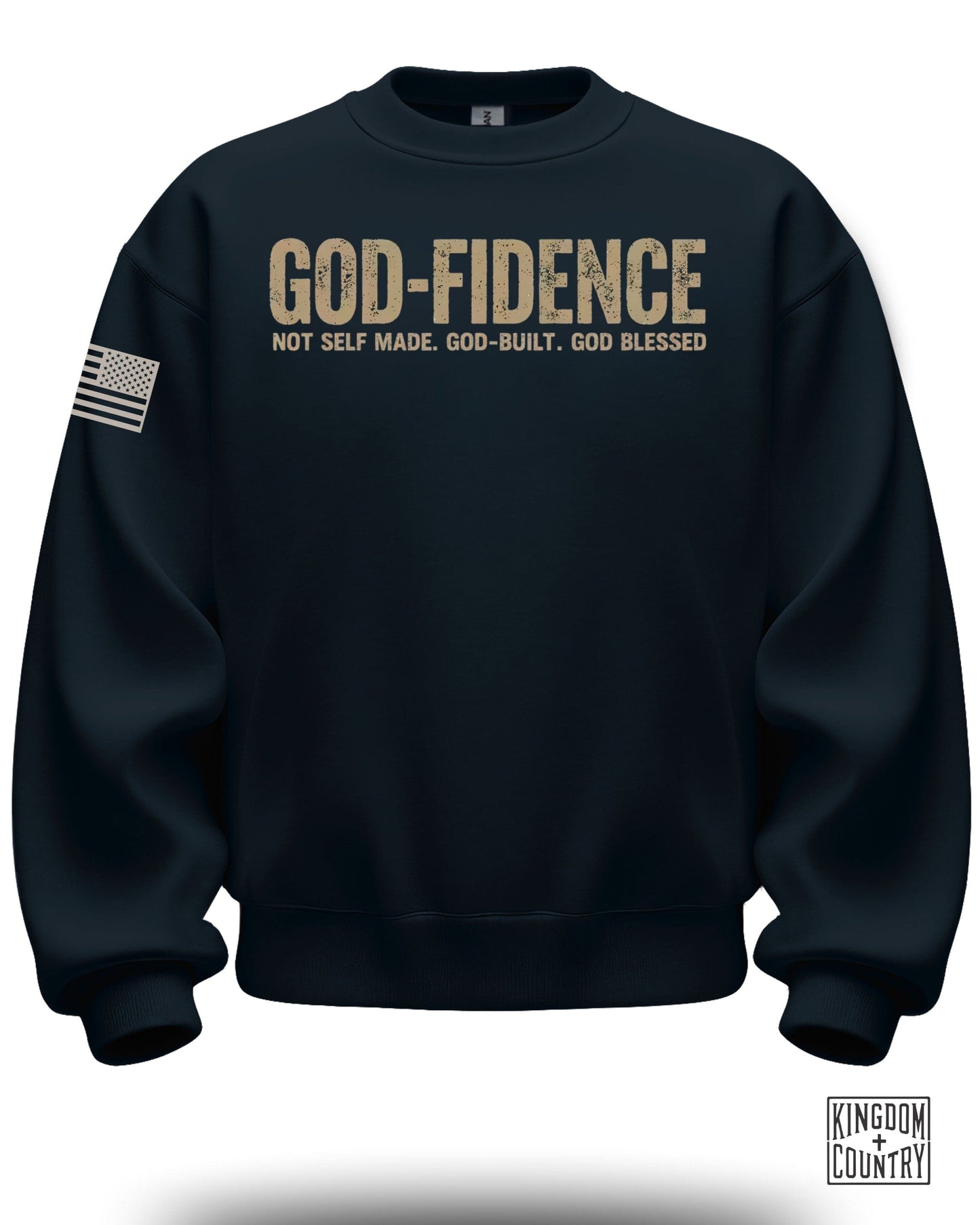 GOD-FIDENCE Not Self Made God Built Blessed product