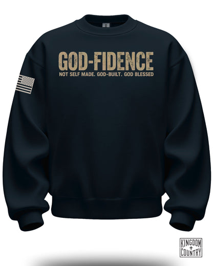 GOD-FIDENCE Not Self Made God Built Blessed product