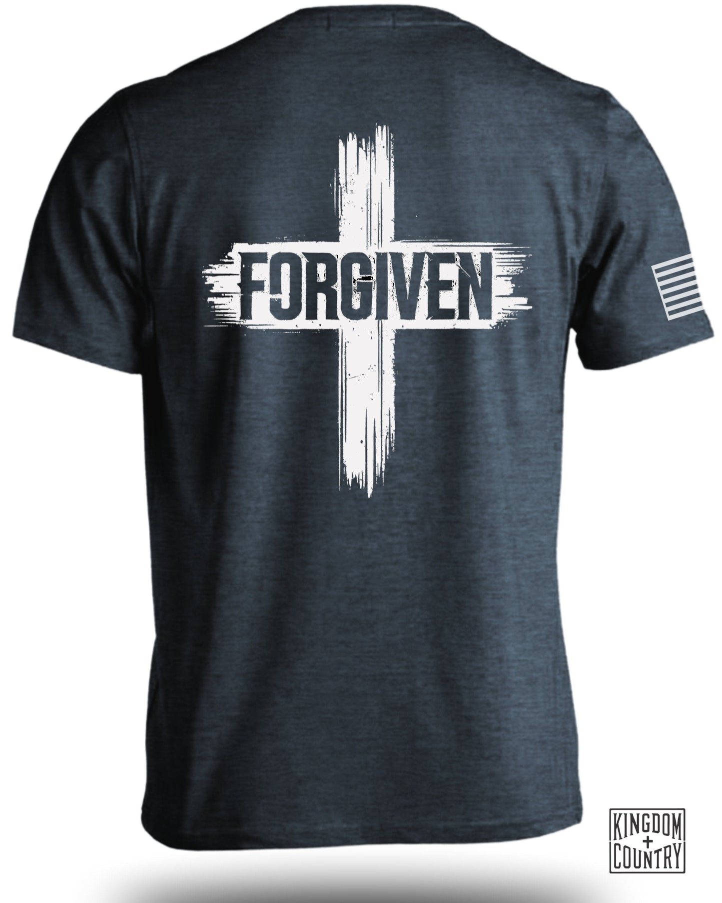 Forgiven Cross Graphic Print Kingdom Country product