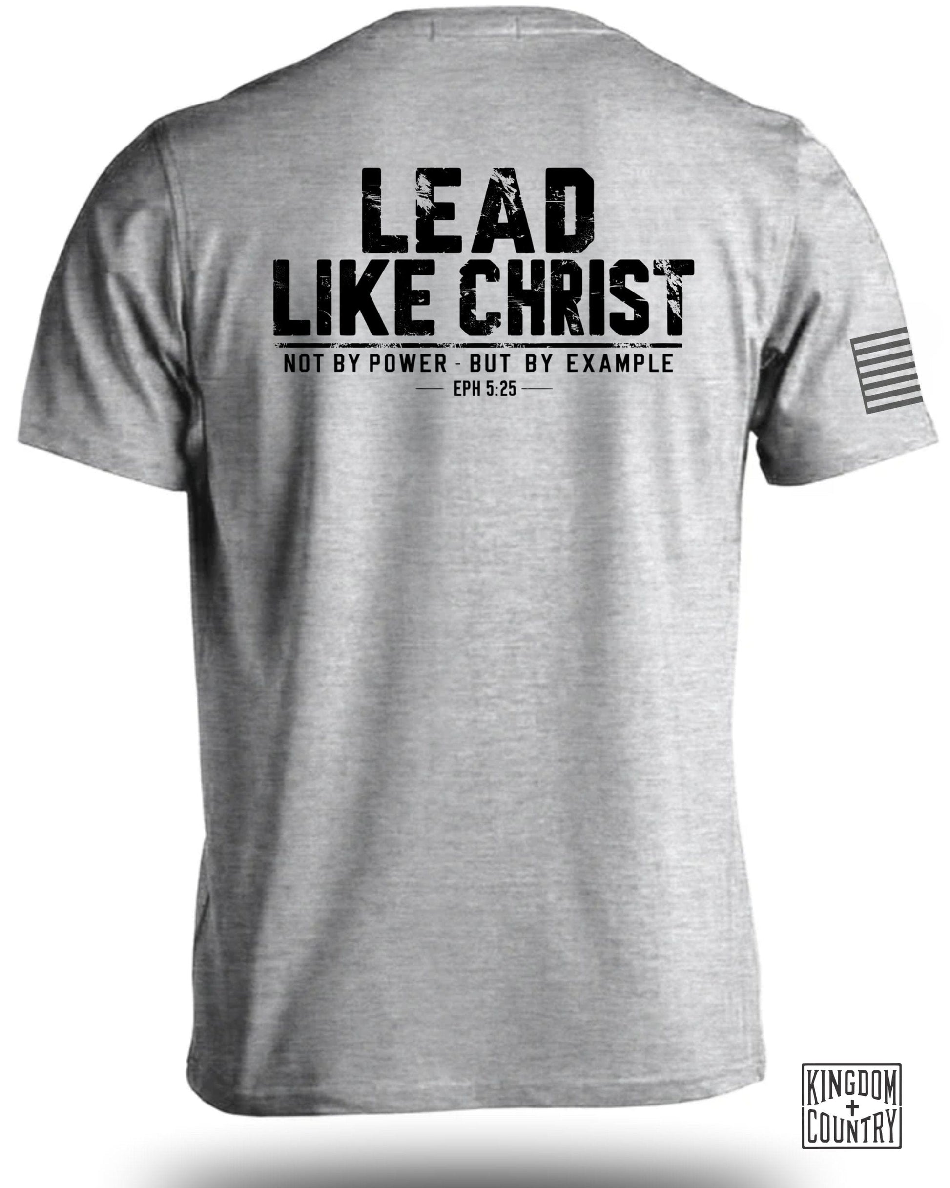 Lead Like Christ Inspirational Message Shirt product