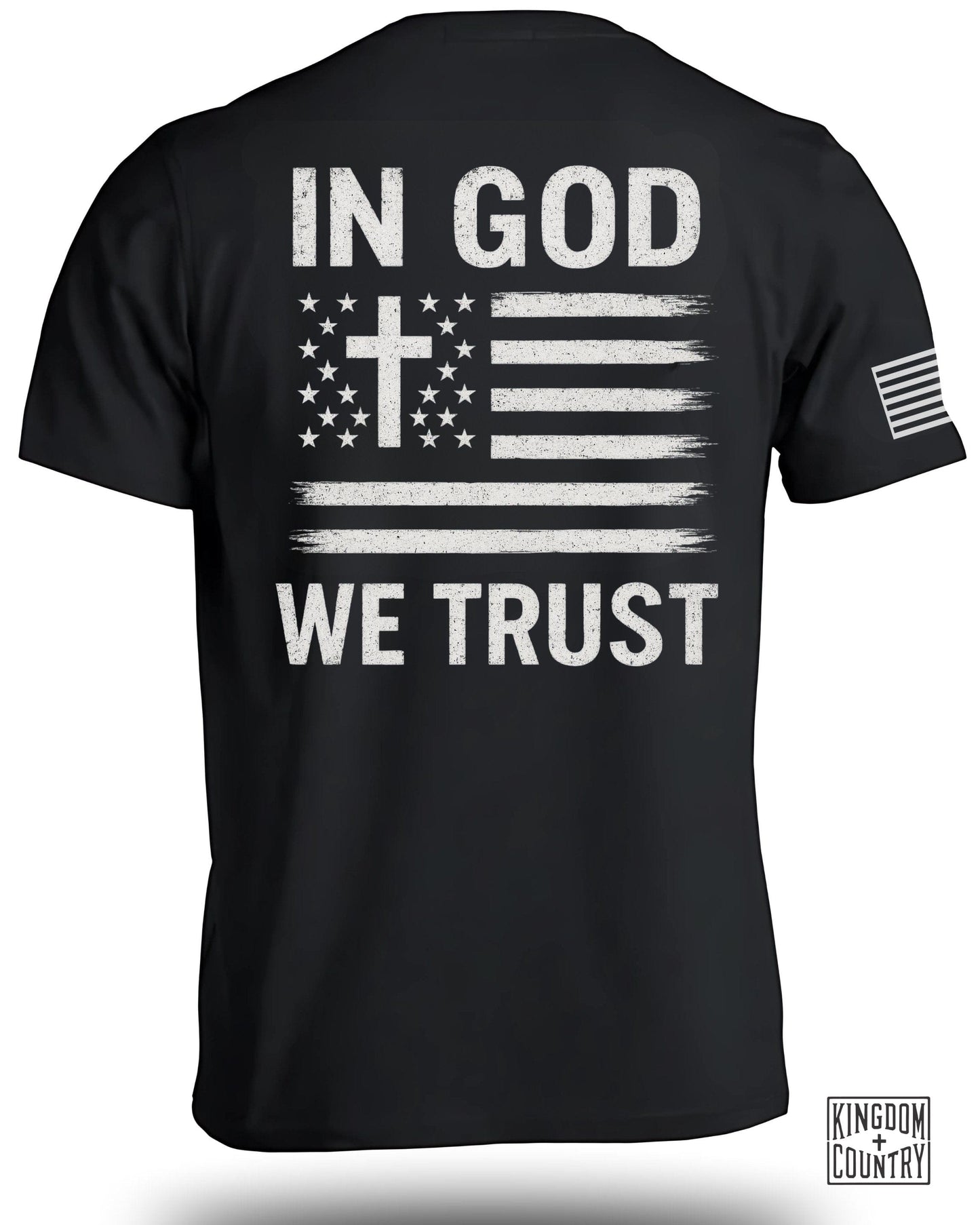 In God We Trust American Flag Graphic Tee product