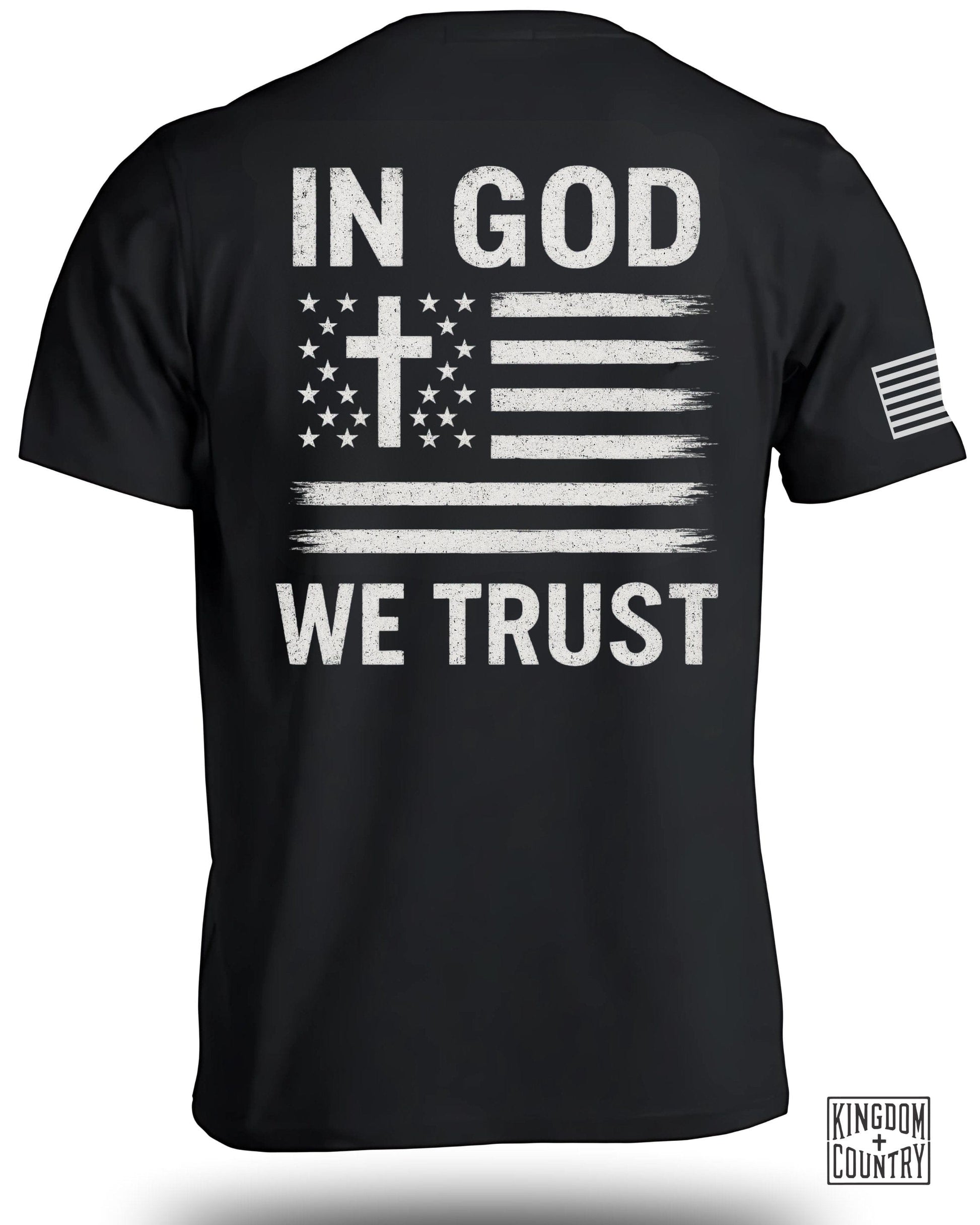In God We Trust American Flag Graphic Tee product