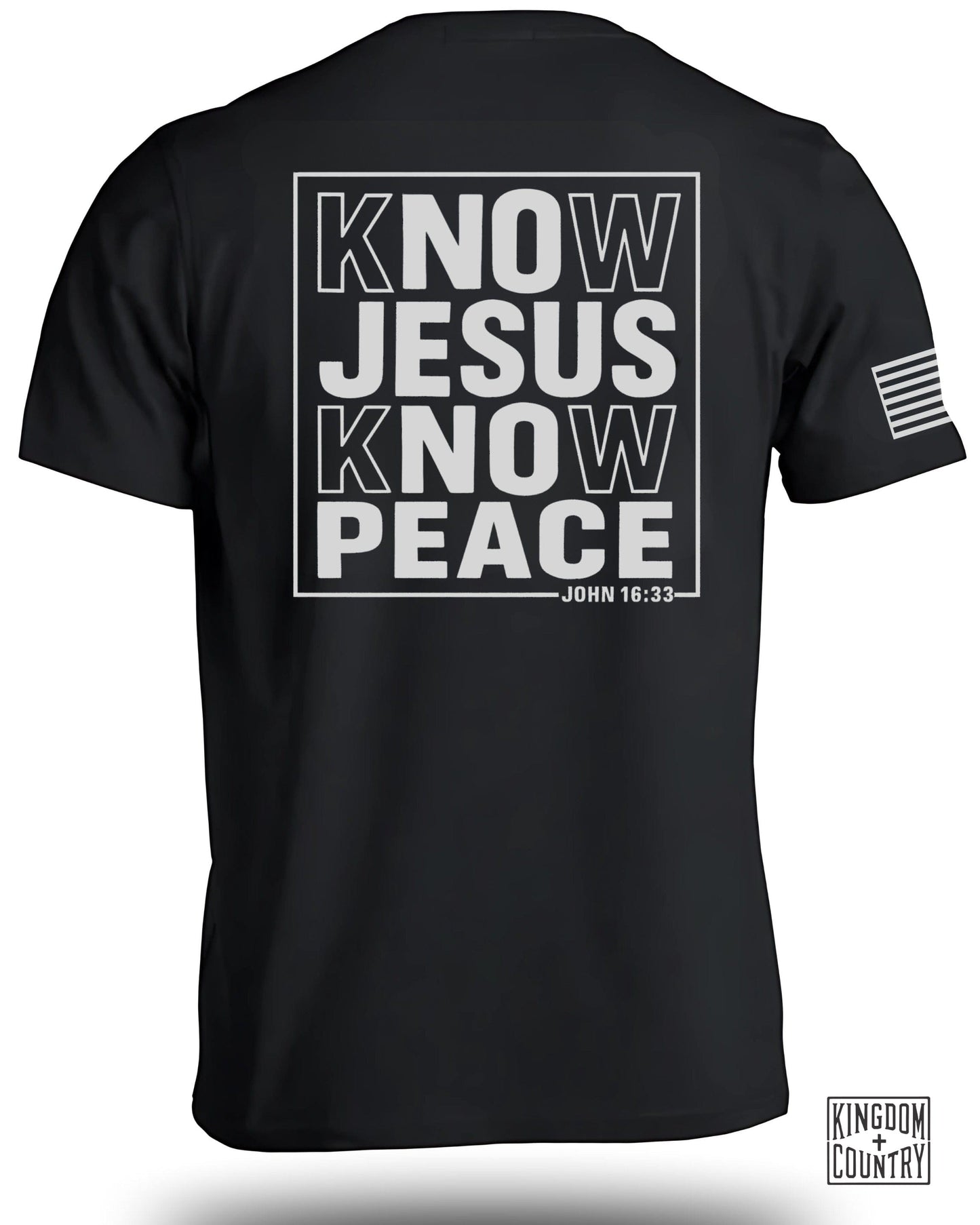 Inspirational Know Jesus Know Peace T-shirt product type