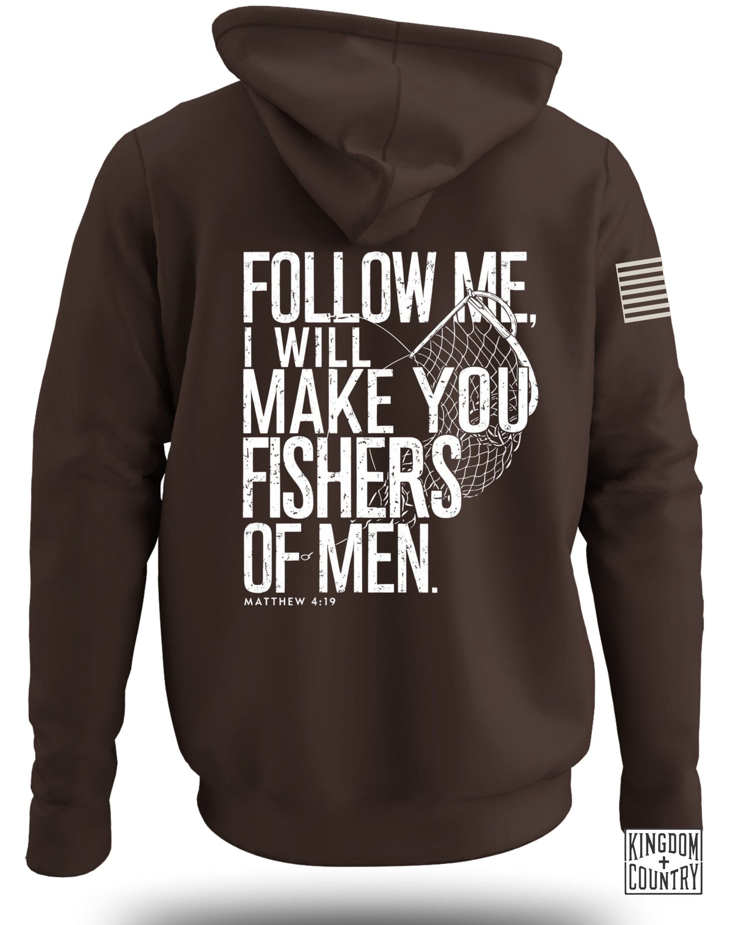 Follow Me I Will Make You Fishers of Men Hoodie product