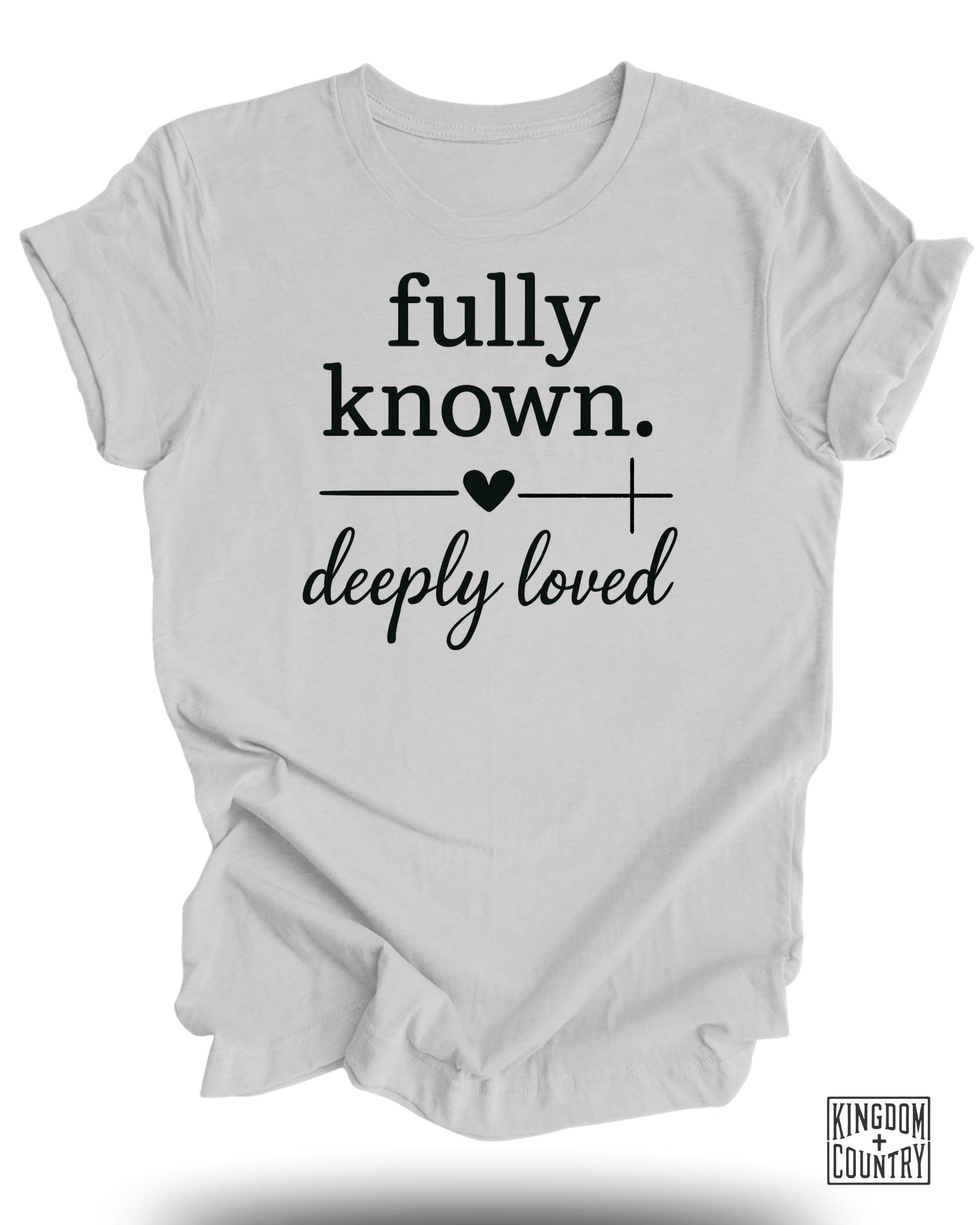 Fully Known Deeply Loved Printed T-shirt product type