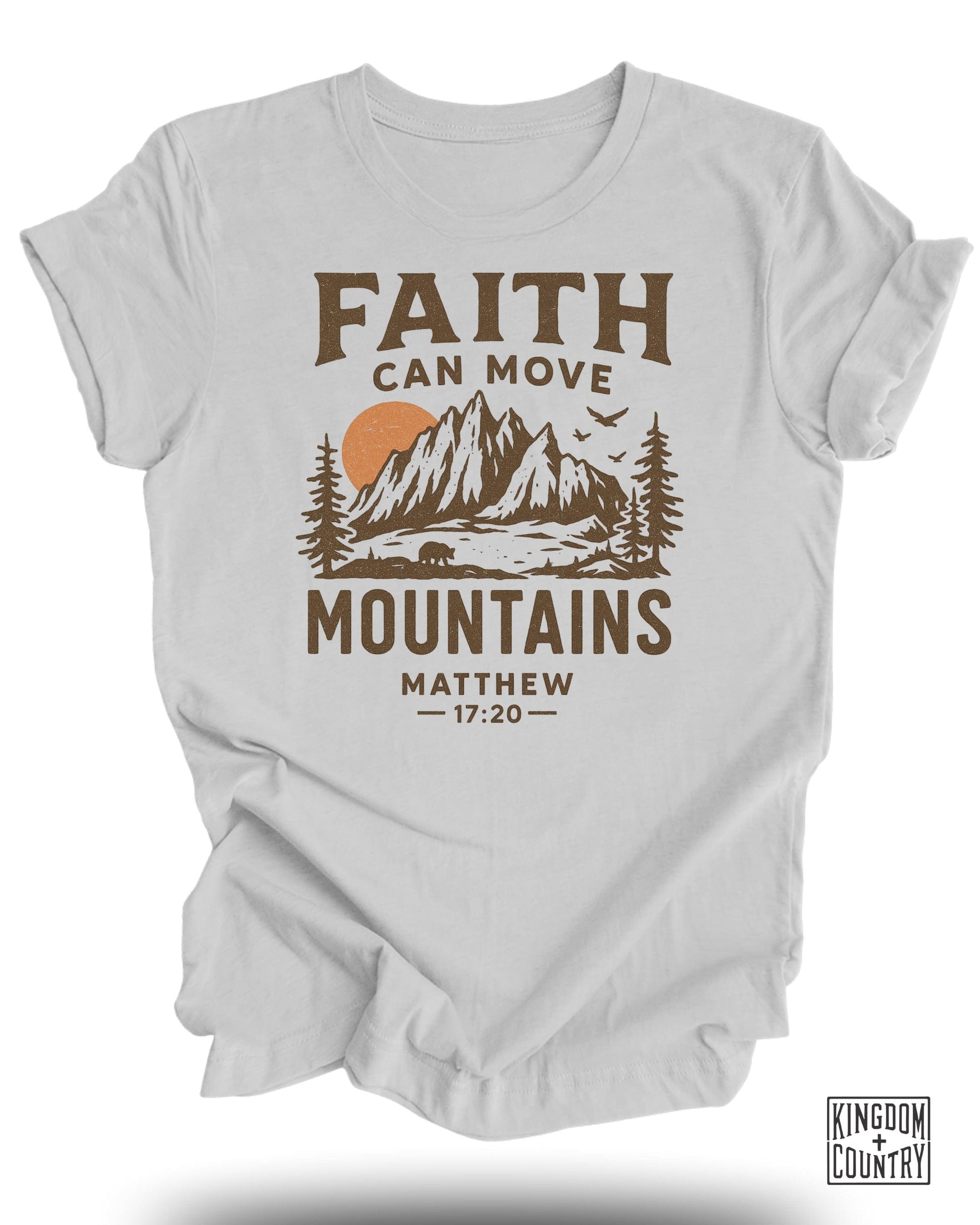 Faith Can Move Mountains Graphic Tee product