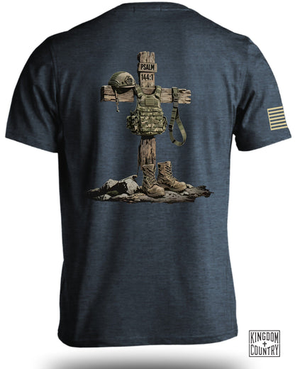 Psalm 144 Deployed Soldier Tribute Shirt product