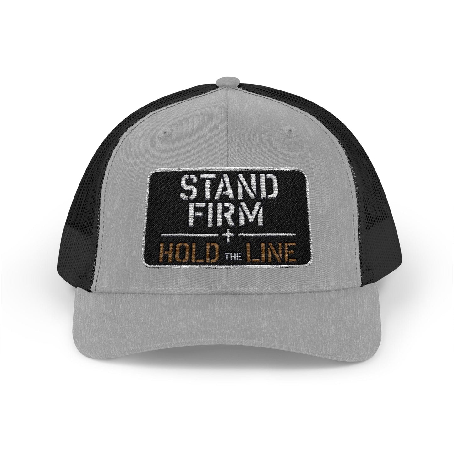 Stand Firm Hold The Line Snapback Trucker Cap