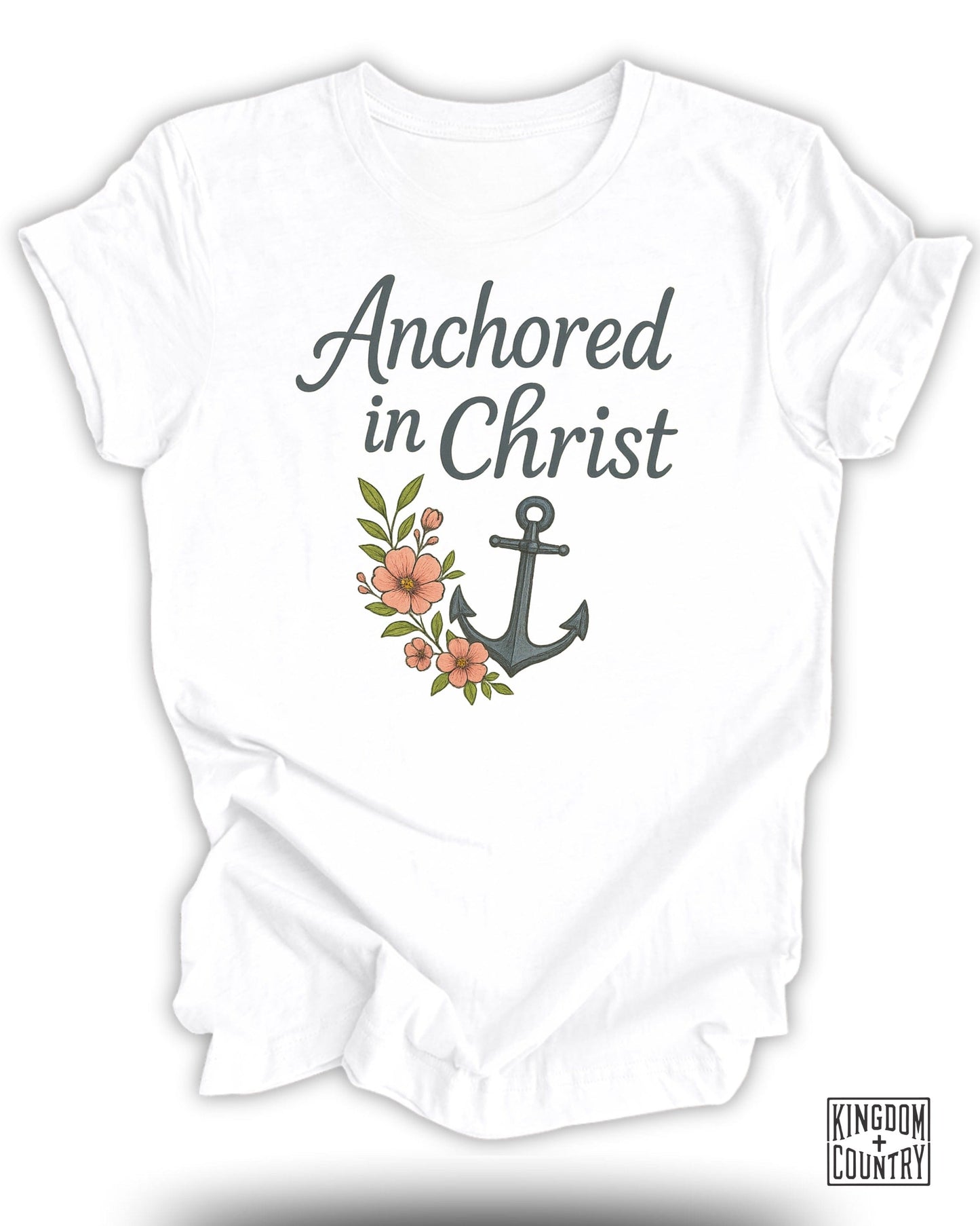 Anchored in Christ Graphic T-Shirt product type