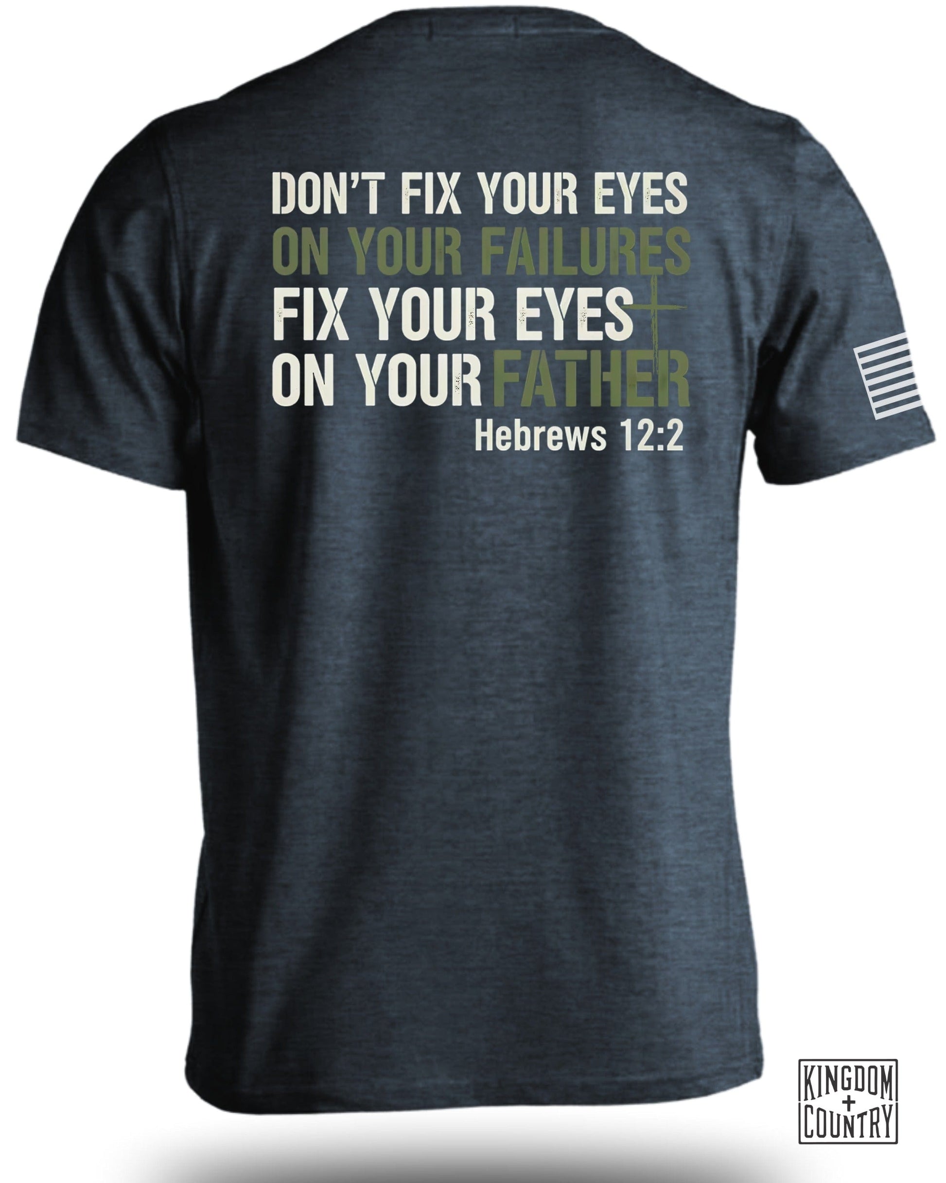 Motivational Hebrews 12:2 Graphic T-Shirt product