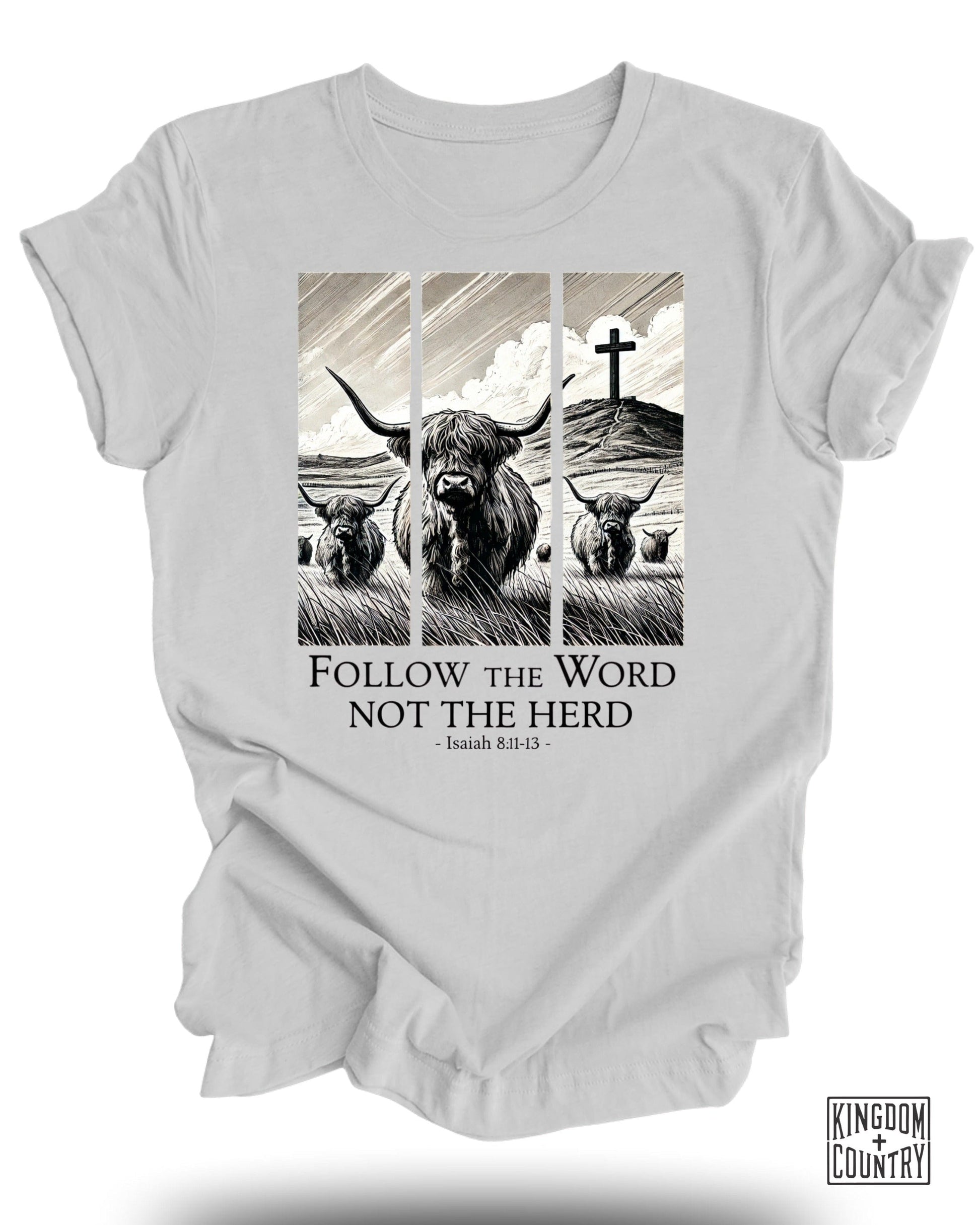 Follow the Word Not the Herd Isaiah 40-13 product type