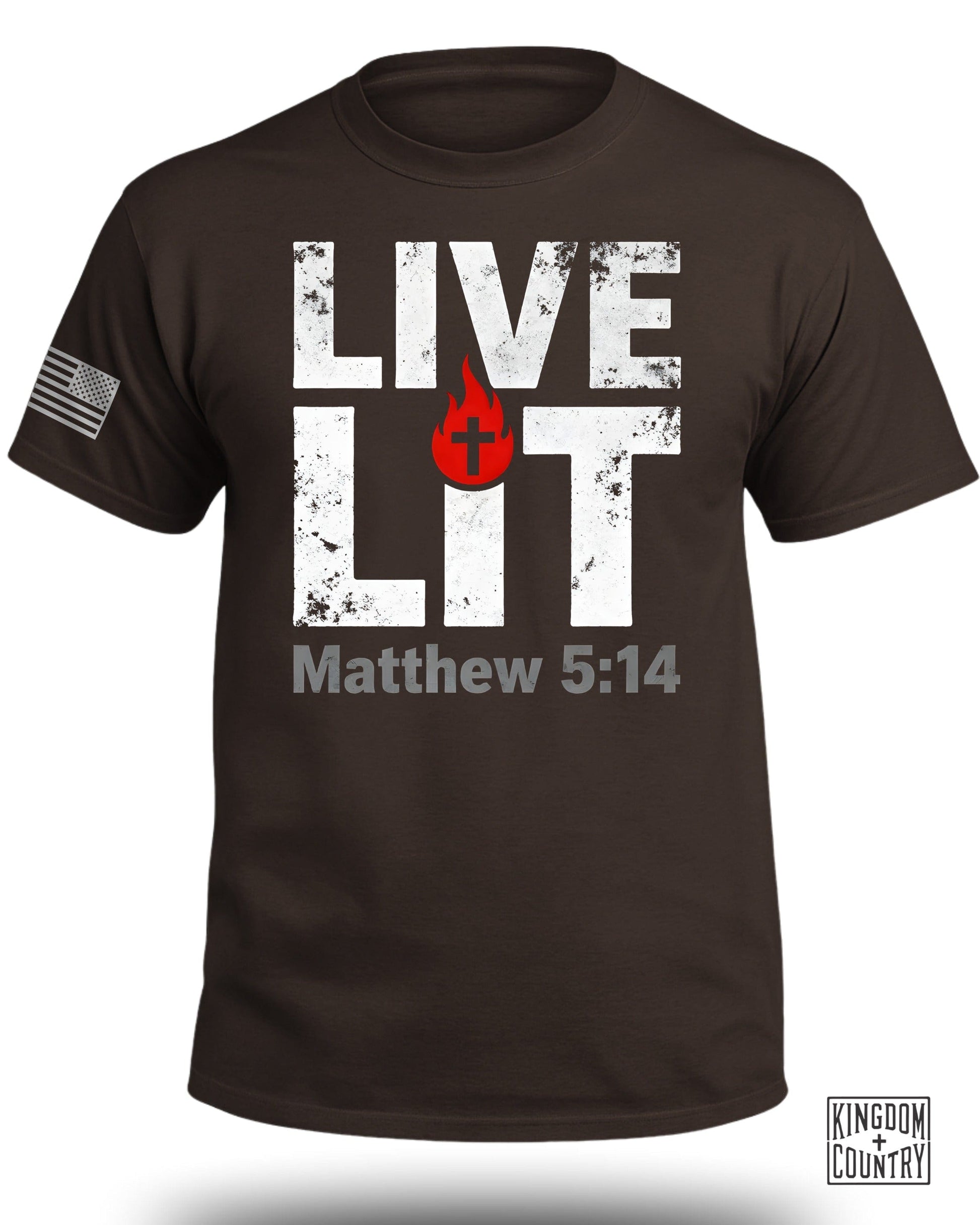 LIVE LIT Matthew 5 14 T-shirt product type