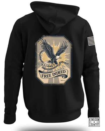 Free Indeed Eagle Design Hoodie product