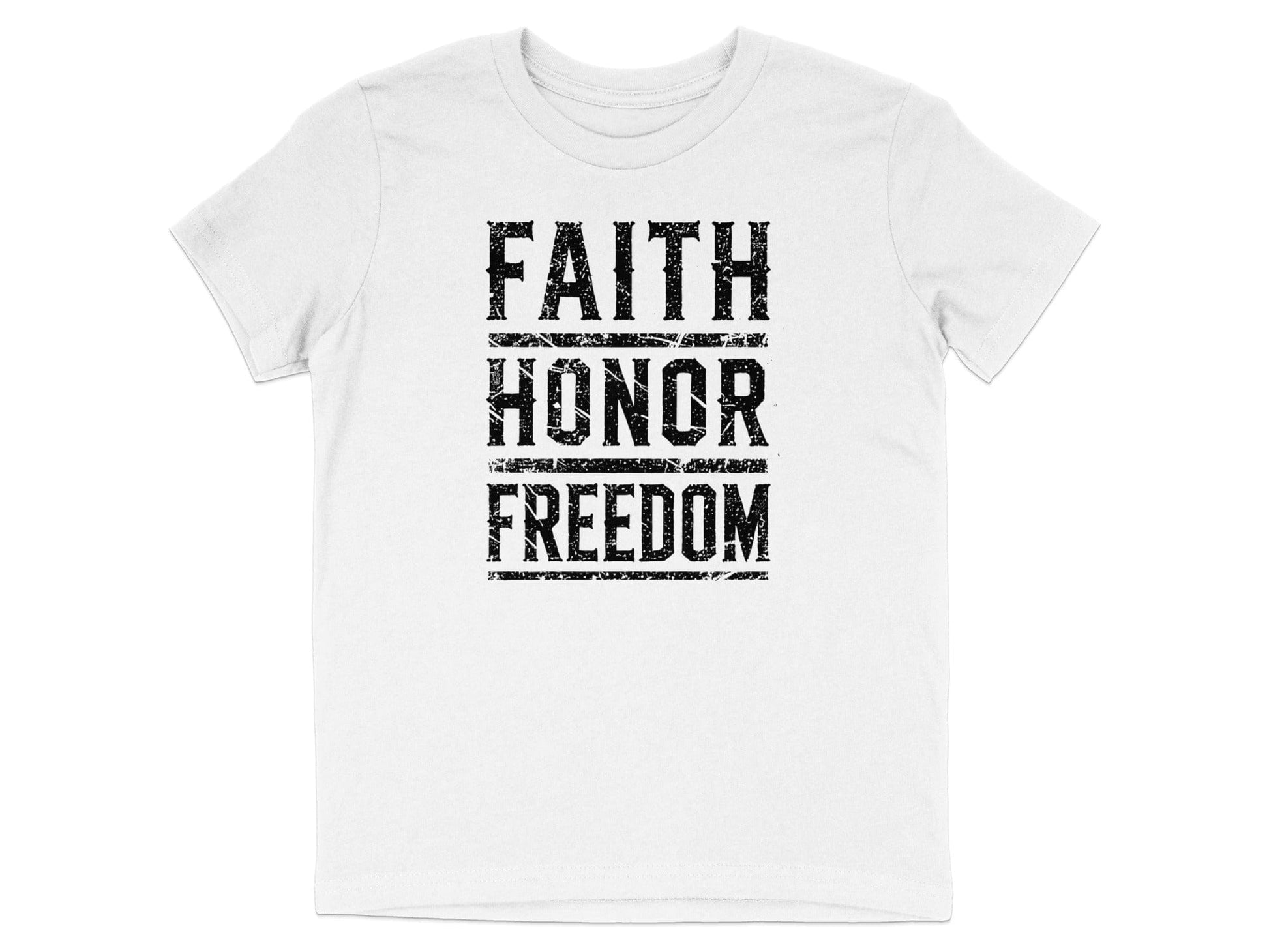 Faith Honor Freedom Graphic Shirt