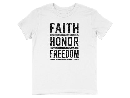 Faith Honor Freedom Graphic Shirt
