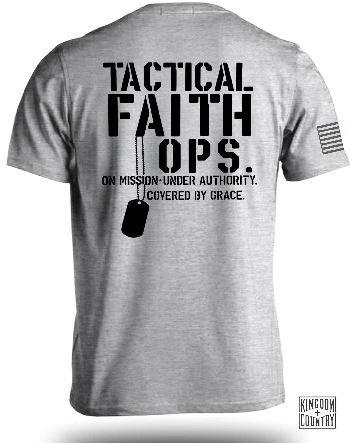 Tactical Faith Ops On Mission Graphic T-Shirt product type