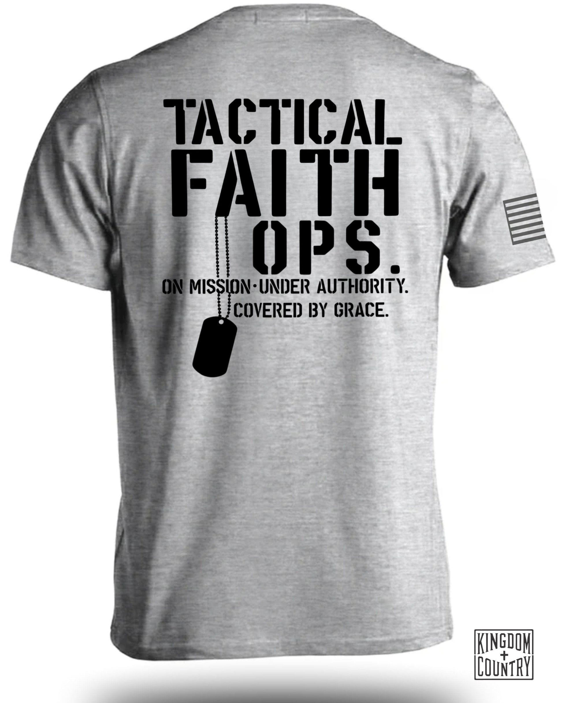 Tactical Faith Ops On Mission Graphic T-Shirt product type