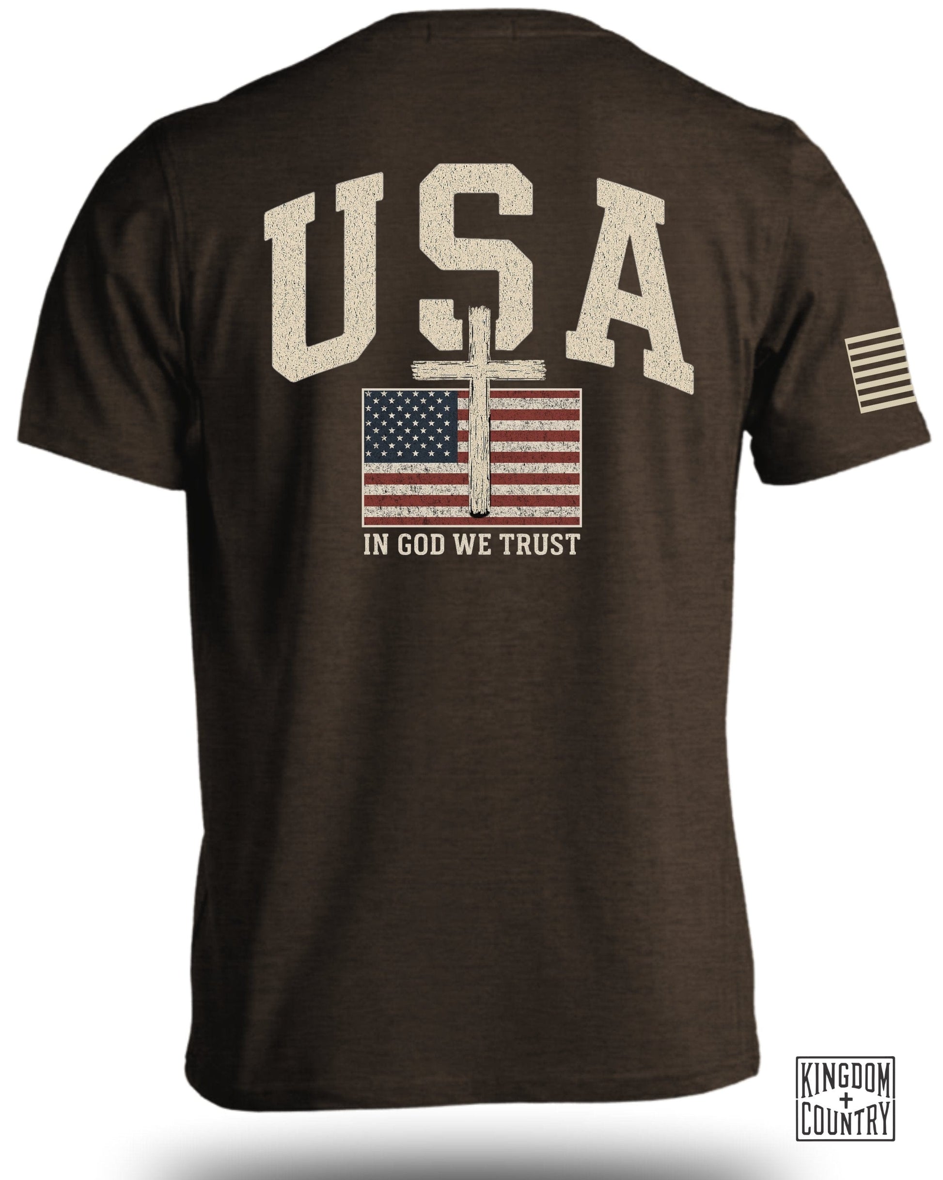USA In God We Trust American Flag T-shirt product type