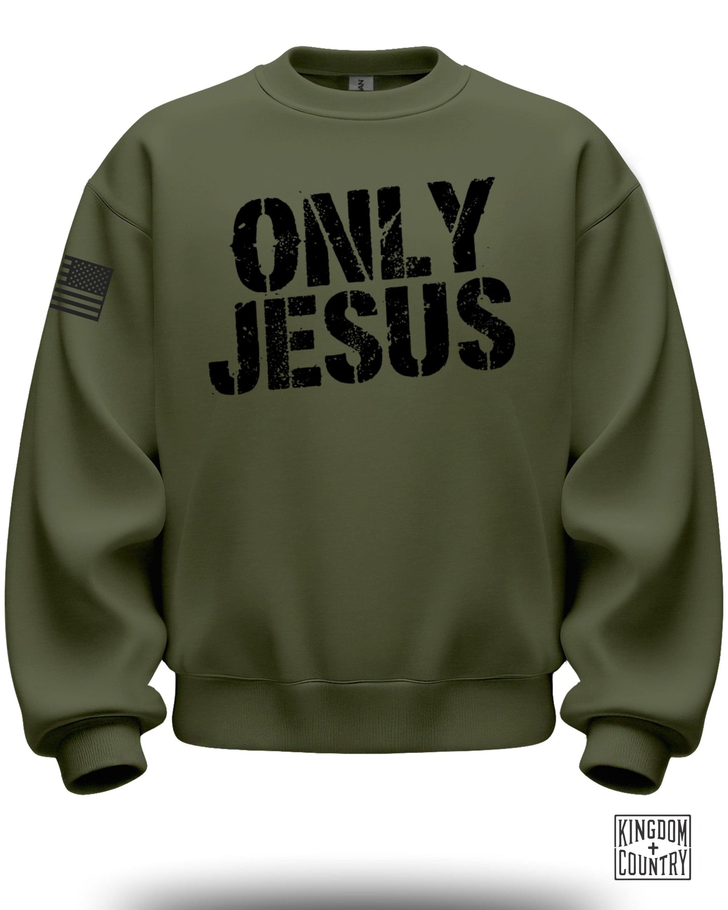 Only Jesus Christian Sweatshirt for Believers
