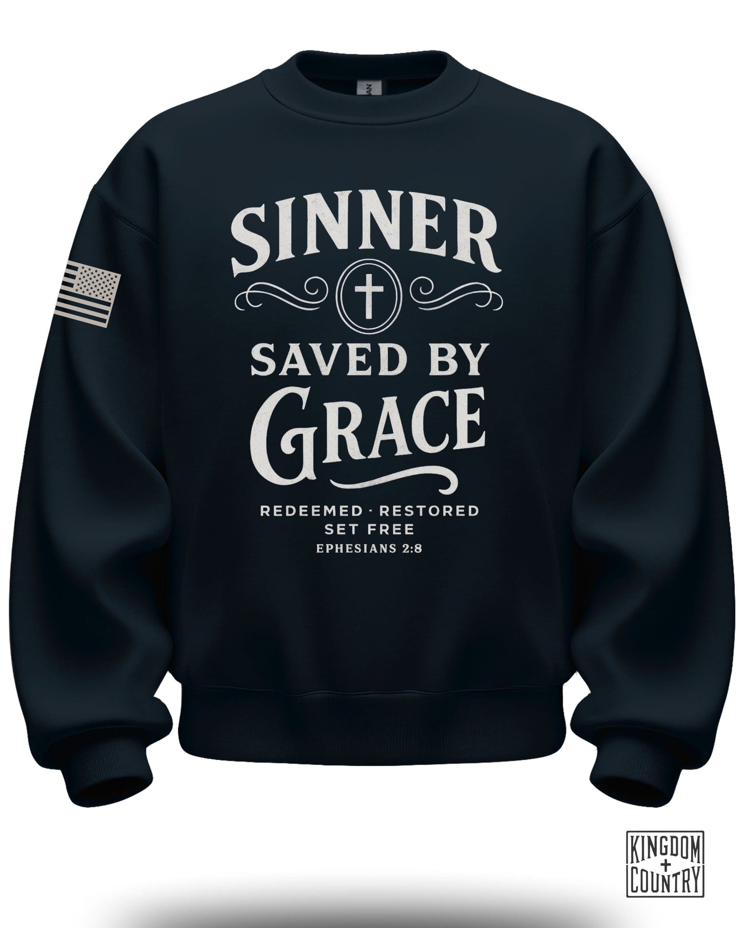 Sinner Saved By Grace Redeemed Restored Set Free product