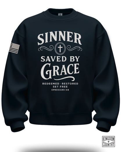 Sinner Saved By Grace Redeemed Restored Set Free product