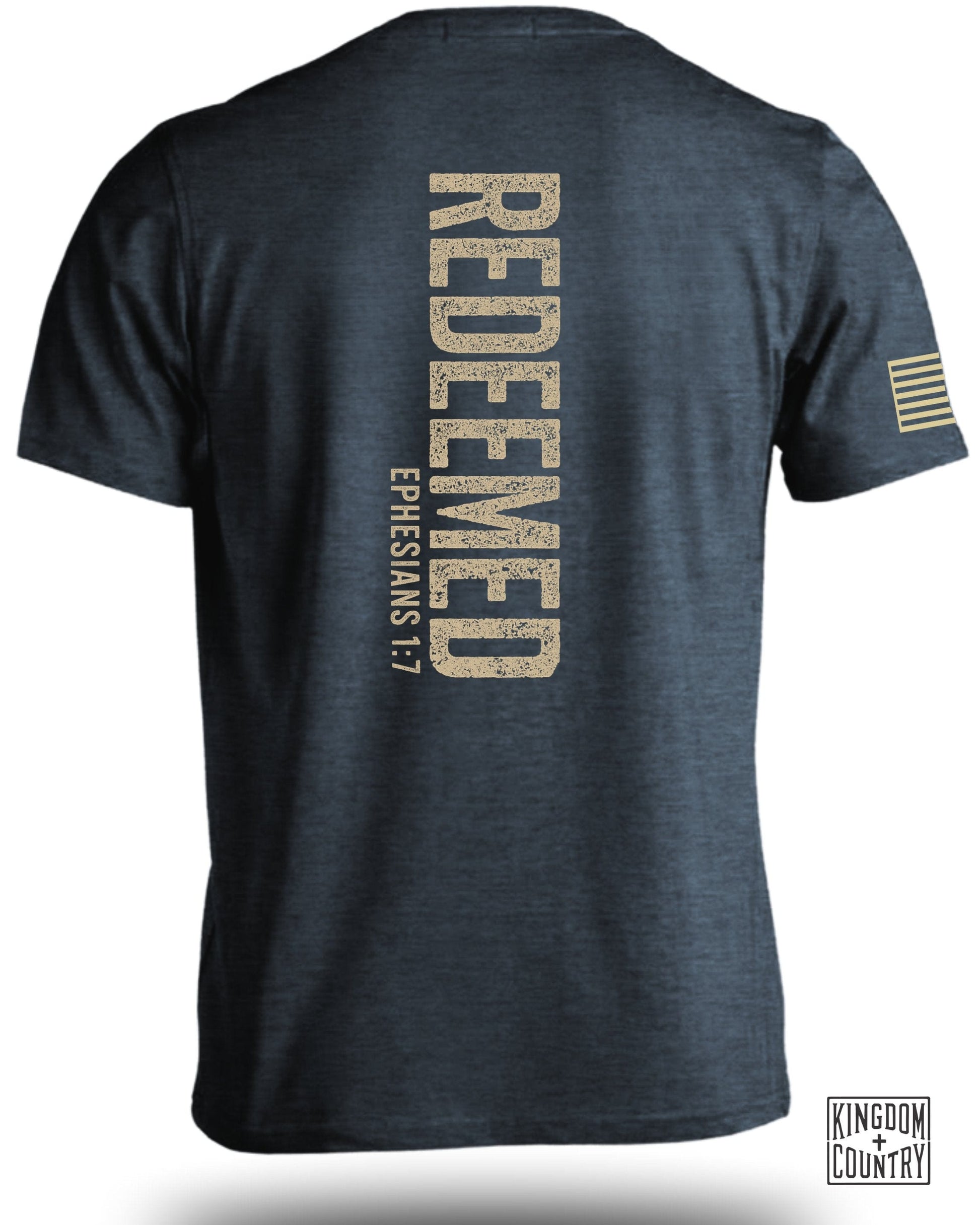Redeemed Ephesians 1 7 Kingdom Country T-shirt product type