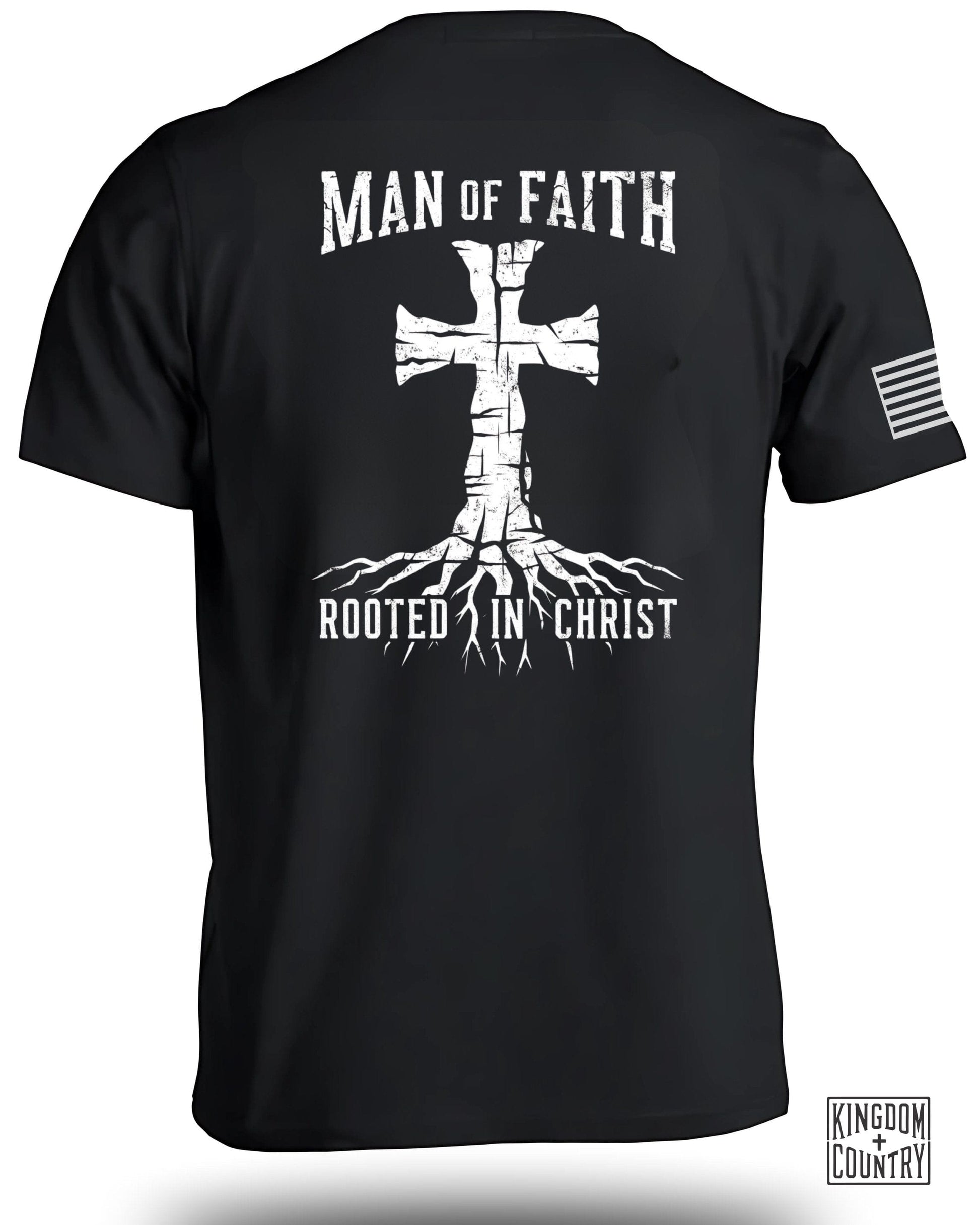 Man of Faith Rooted in Christ T-shirt product