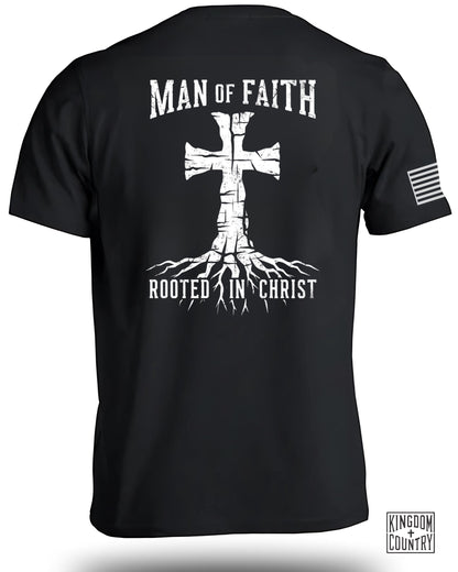 Man of Faith Rooted in Christ T-shirt product