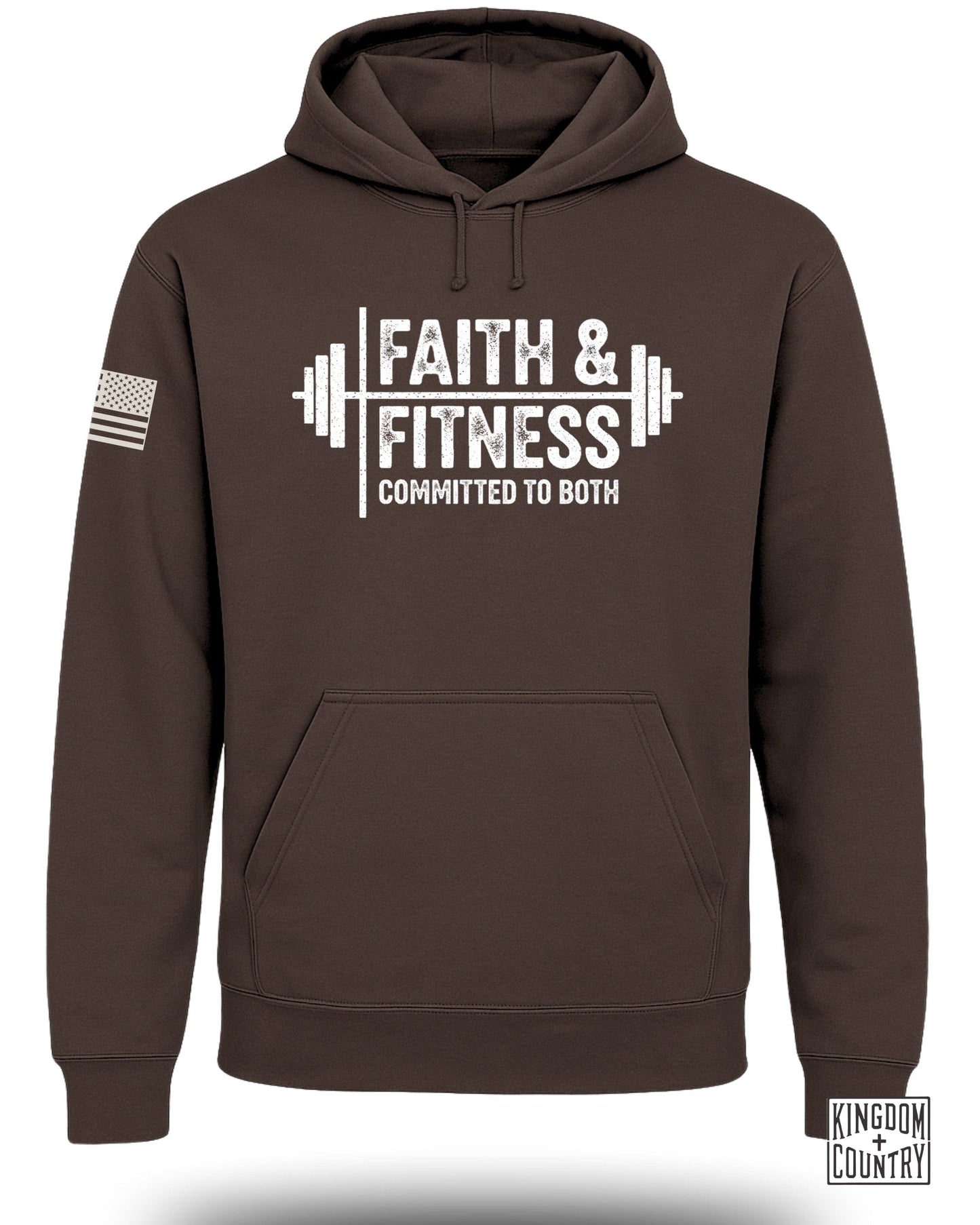 Faith & Fitness Committed to Both Hoodie