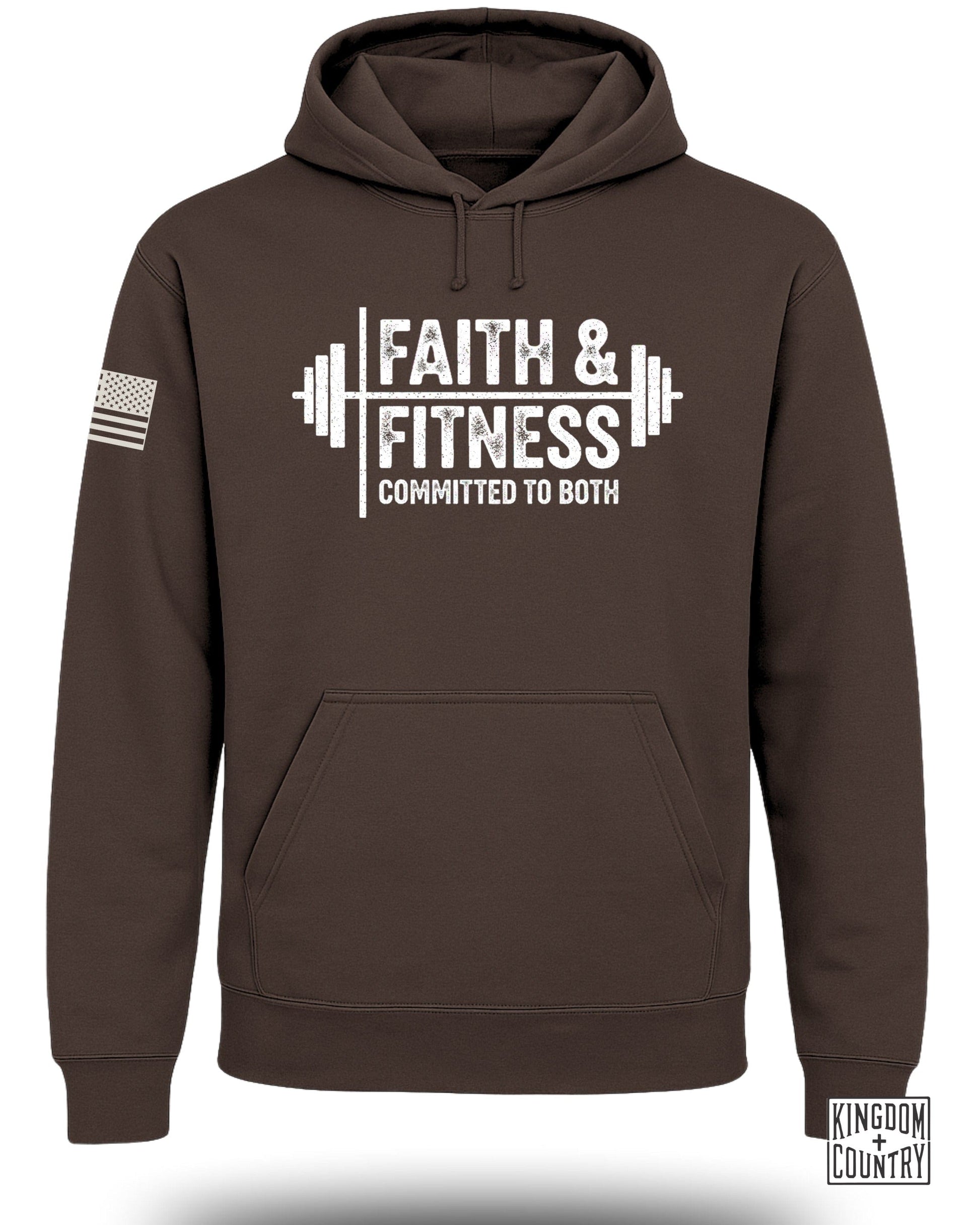 Faith & Fitness Committed to Both Hoodie