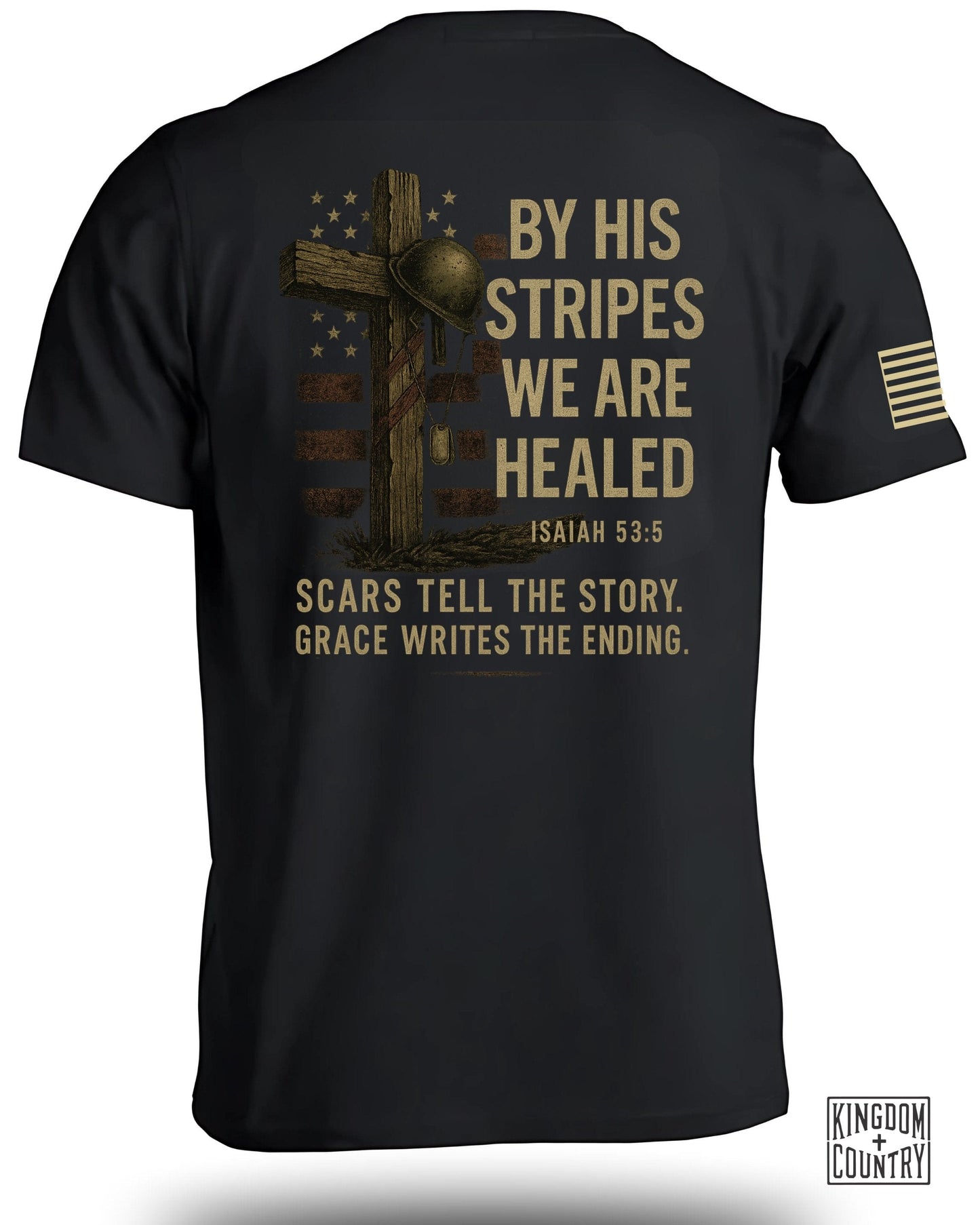 By His Stripes We Are Healed Isaiah 53:5 Shirt Product