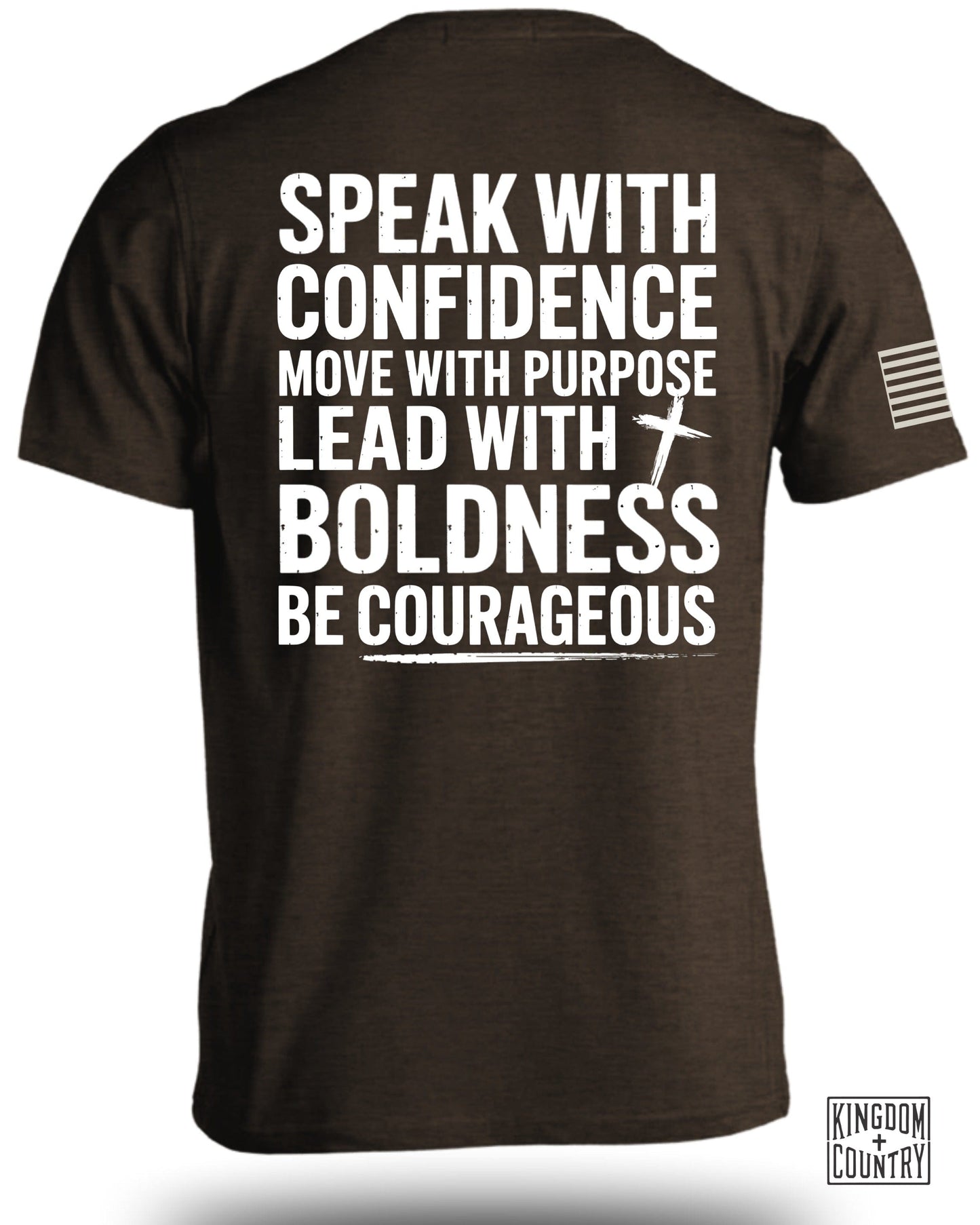 Speak with Confidence Move with Purpose Shirt product