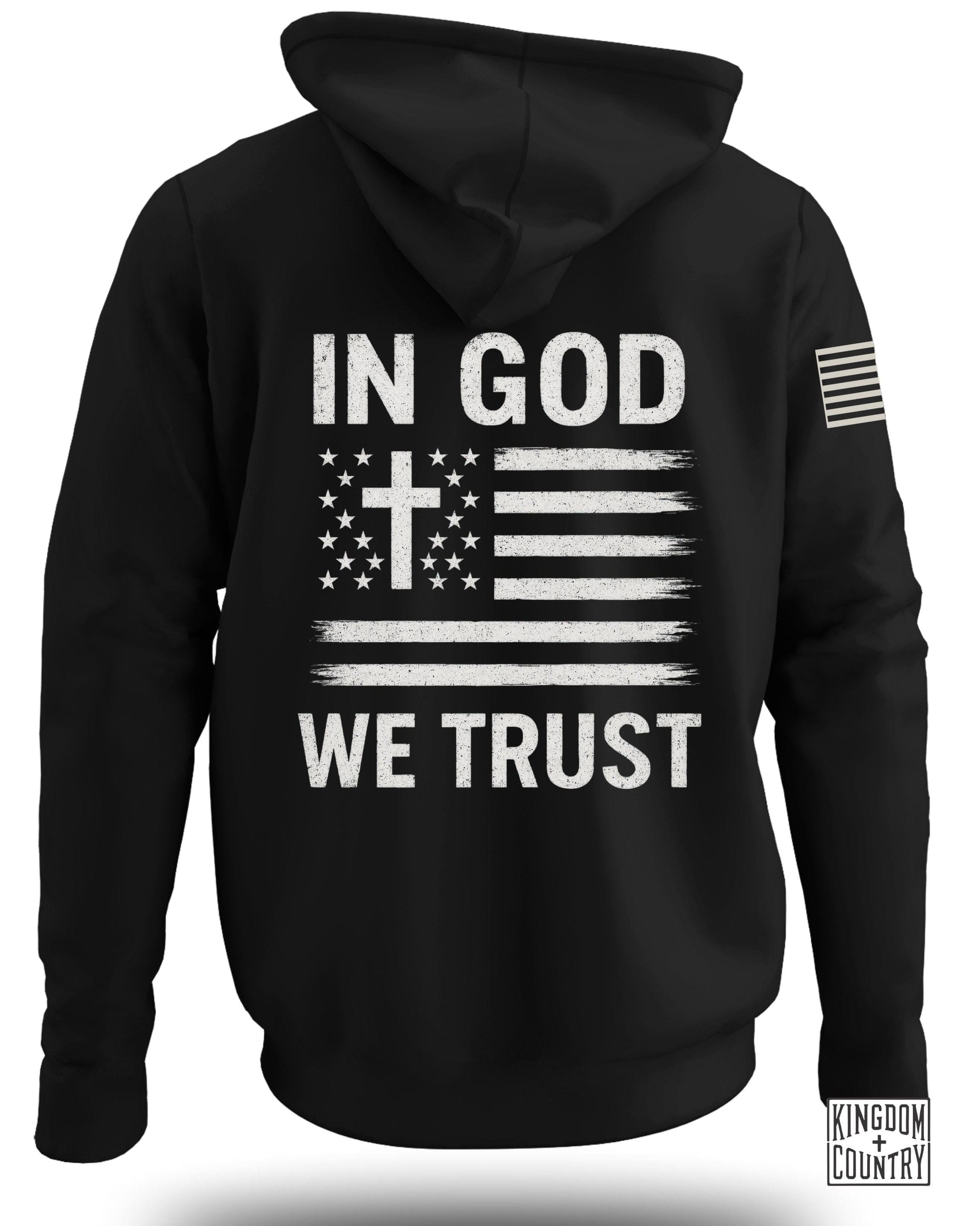 In God We Trust Flag Hoodie Sweatshirt product type