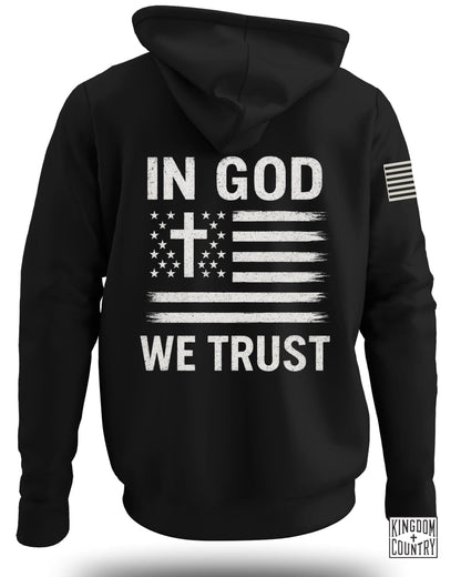 In God We Trust Flag Hoodie Sweatshirt product type