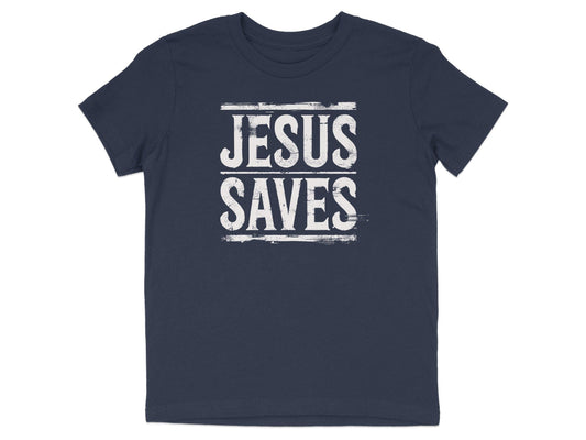 Jesus Saves Inspirational Graphic Tee