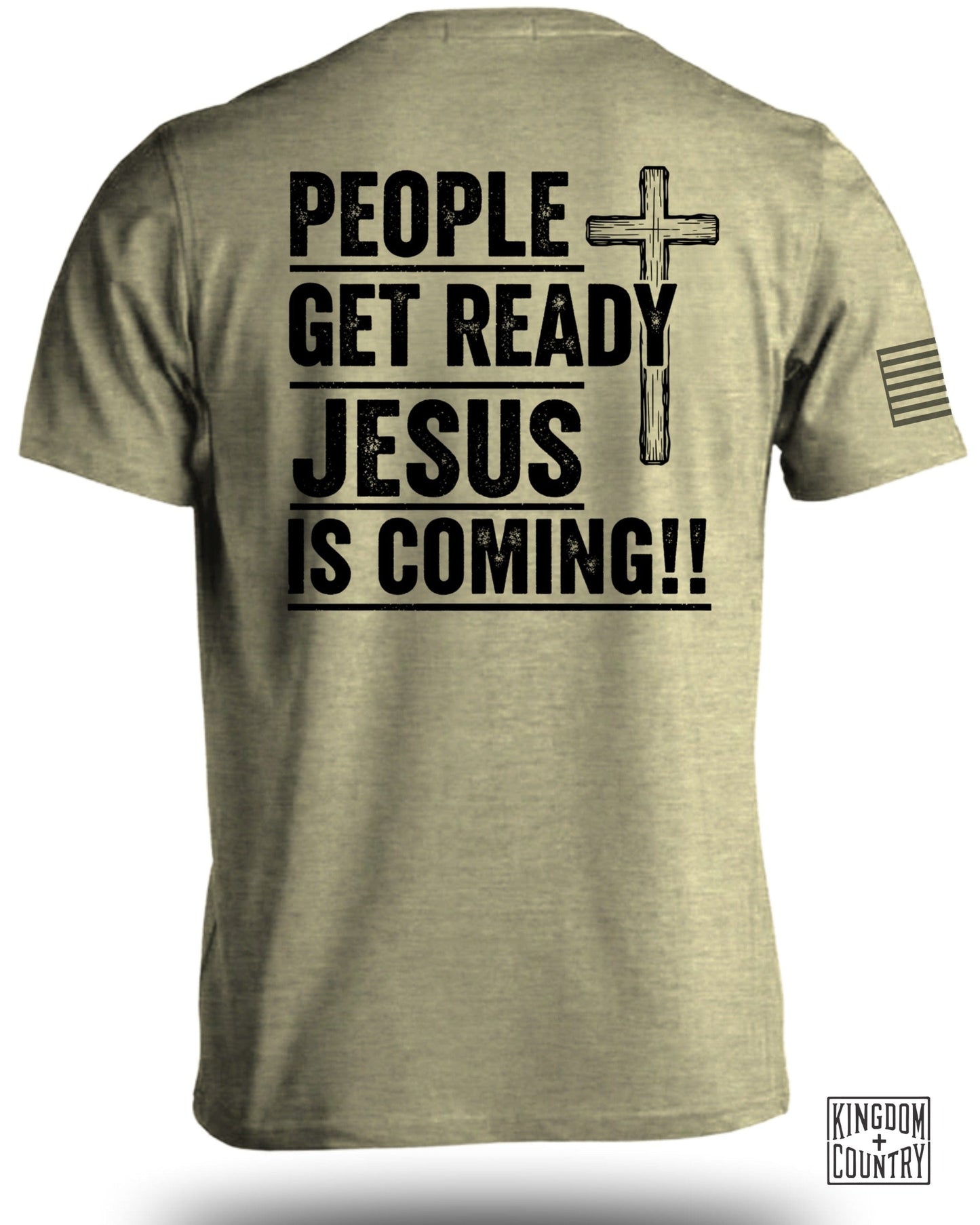 People Get Ready Jesus Is Coming Shirt product type