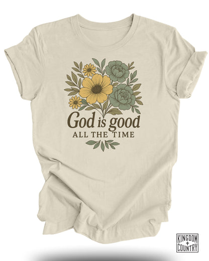 God is good all the time graphic T-Shirt product type