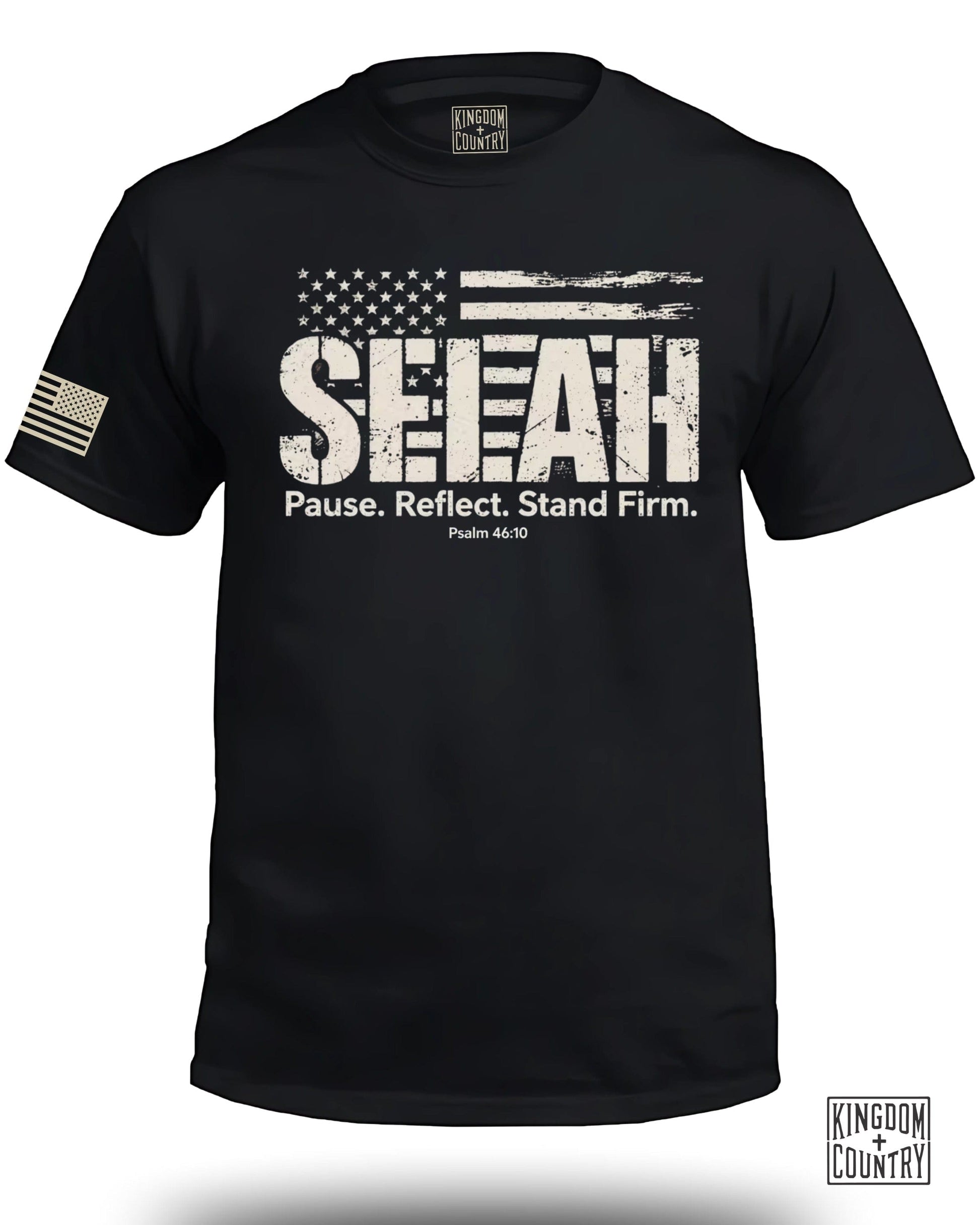 Selah Pause Reflect Stand Firm Psalm 46:10 T-shirt product