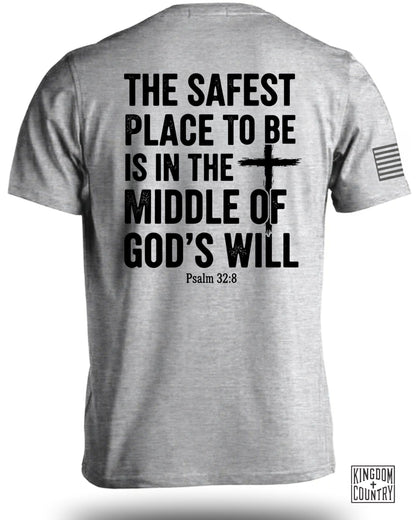 The Safest Place Is in God's Will Psalm 32:8 product type